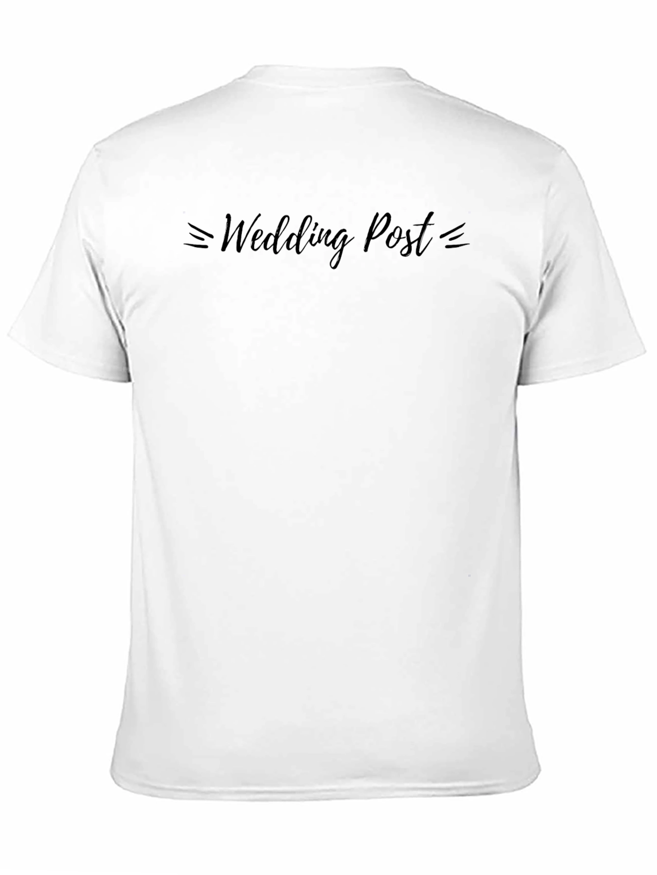 Wedding Post Stylish Crew Neck T-Shirt