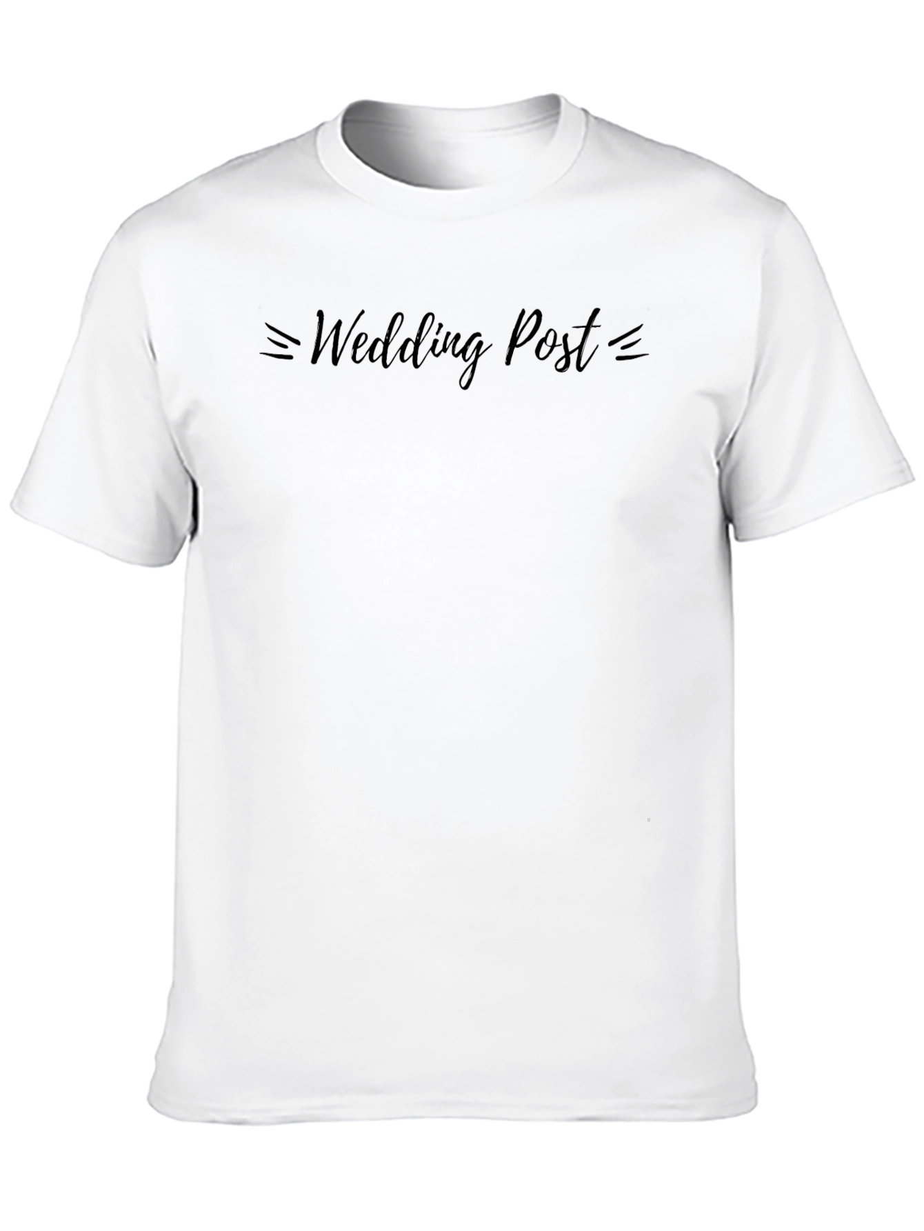 Wedding Post Stylish Crew Neck T-Shirt