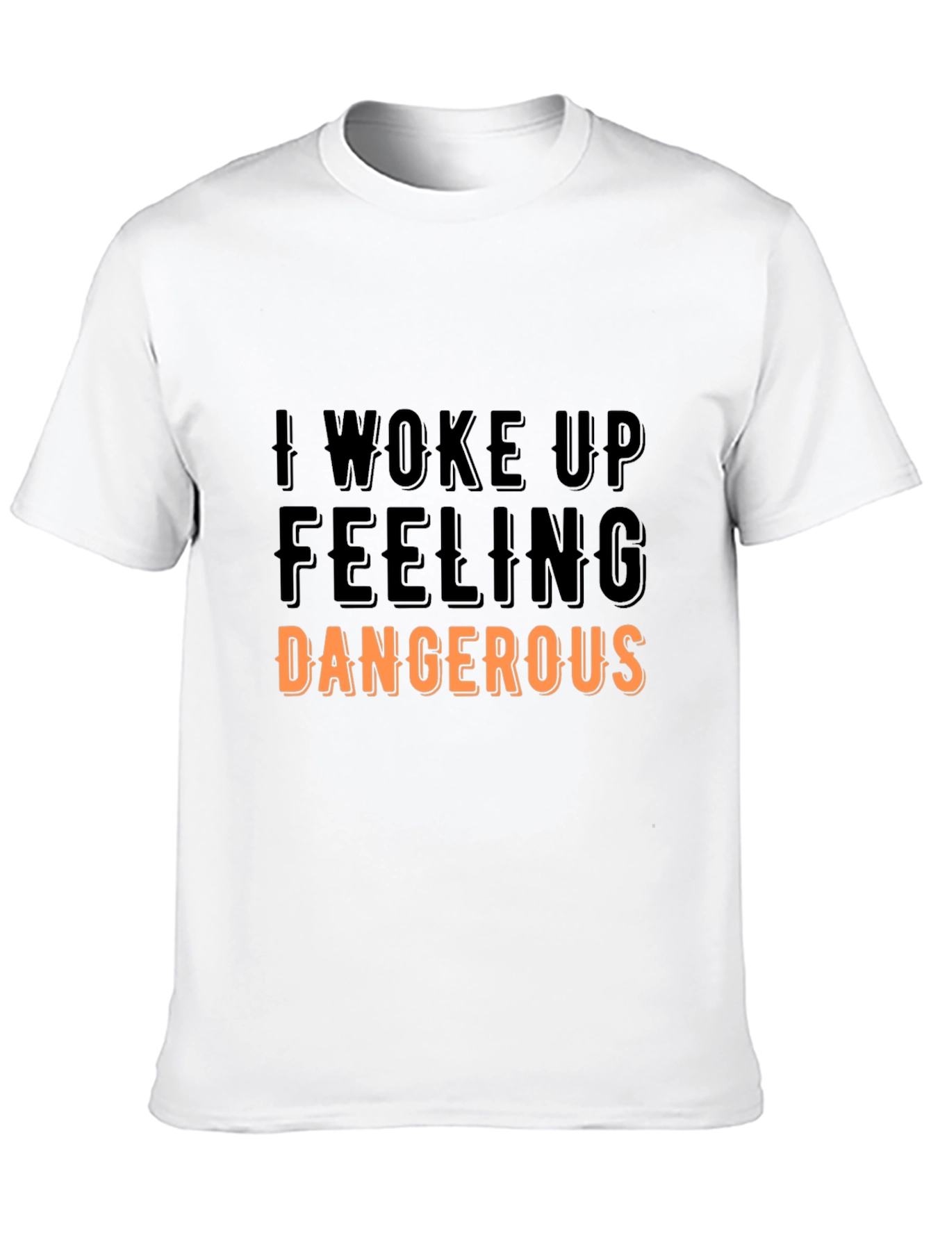 Dangerous Feeling Black T-Shirt