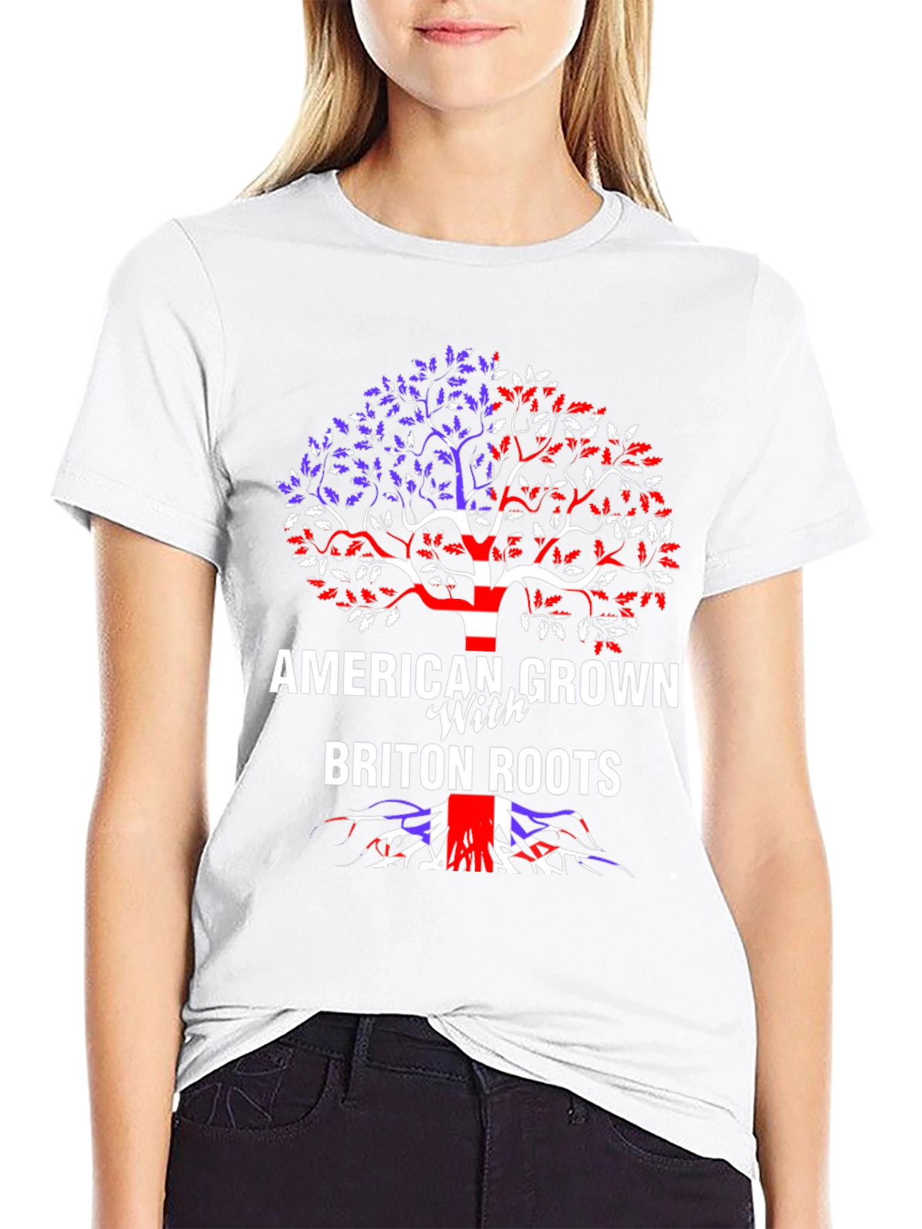 American Grown with Briton Roots Graphic Tee