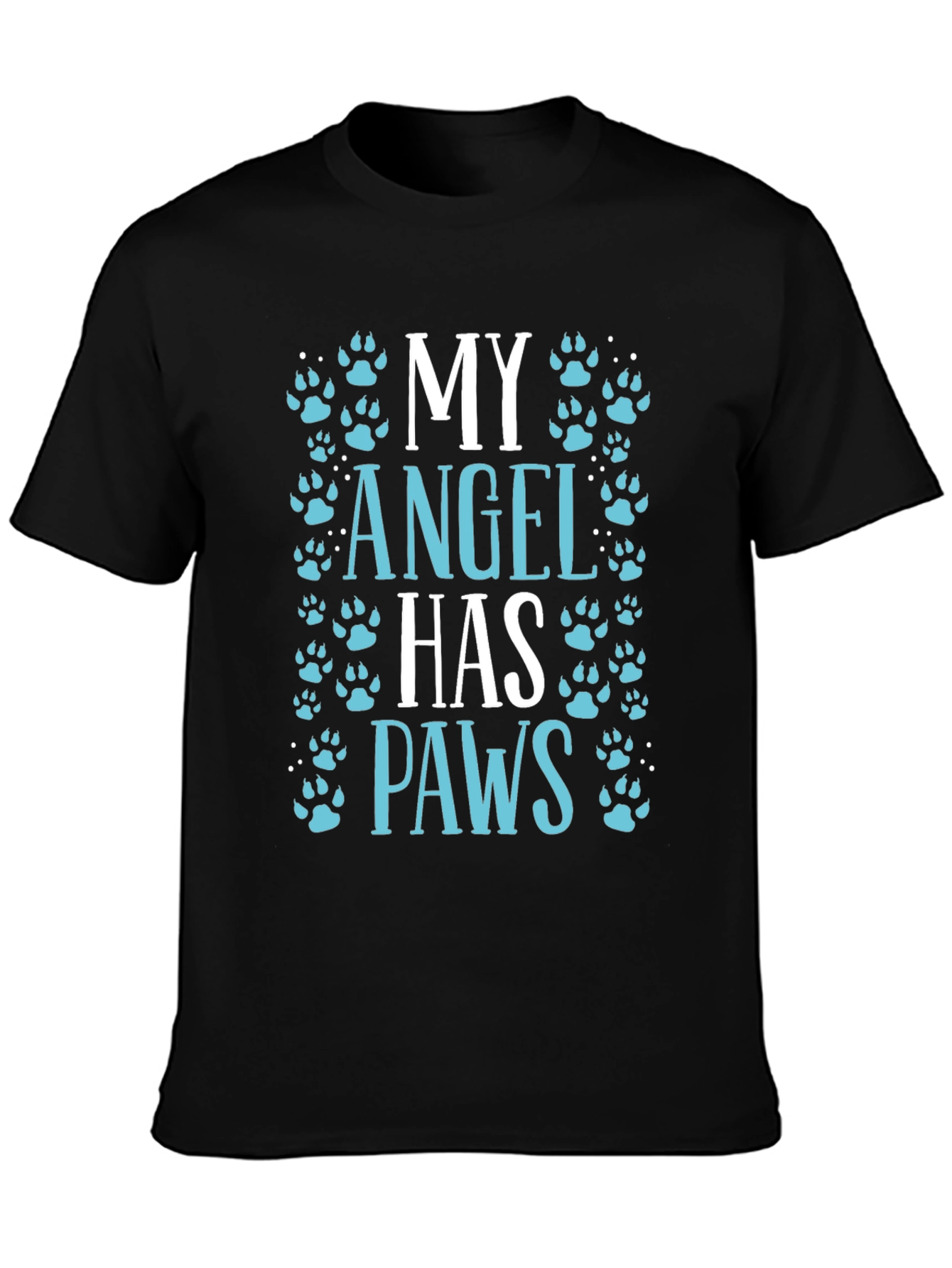 My Angel Has Paws Graphic Tee
