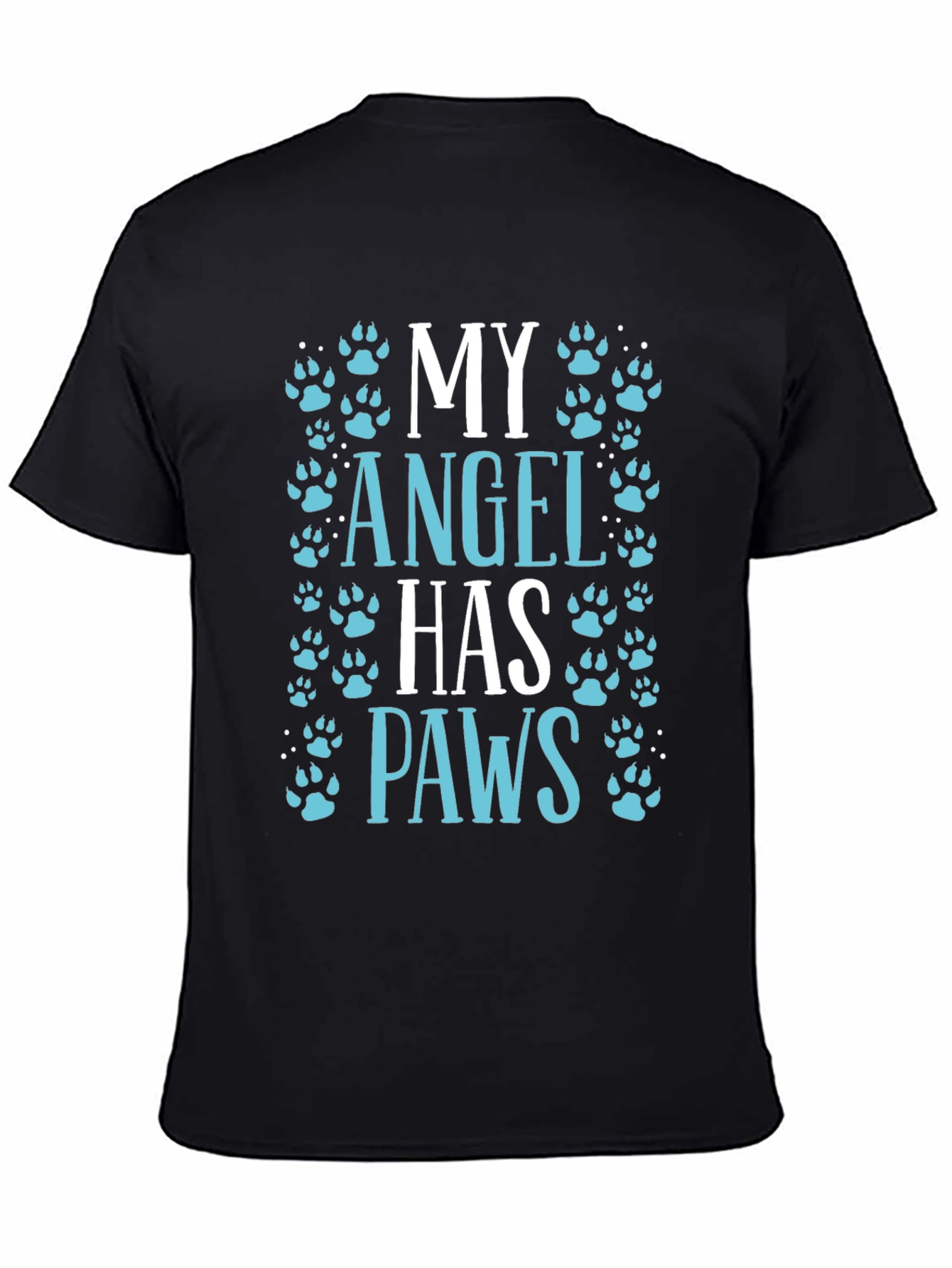 My Angel Has Paws Graphic Tee