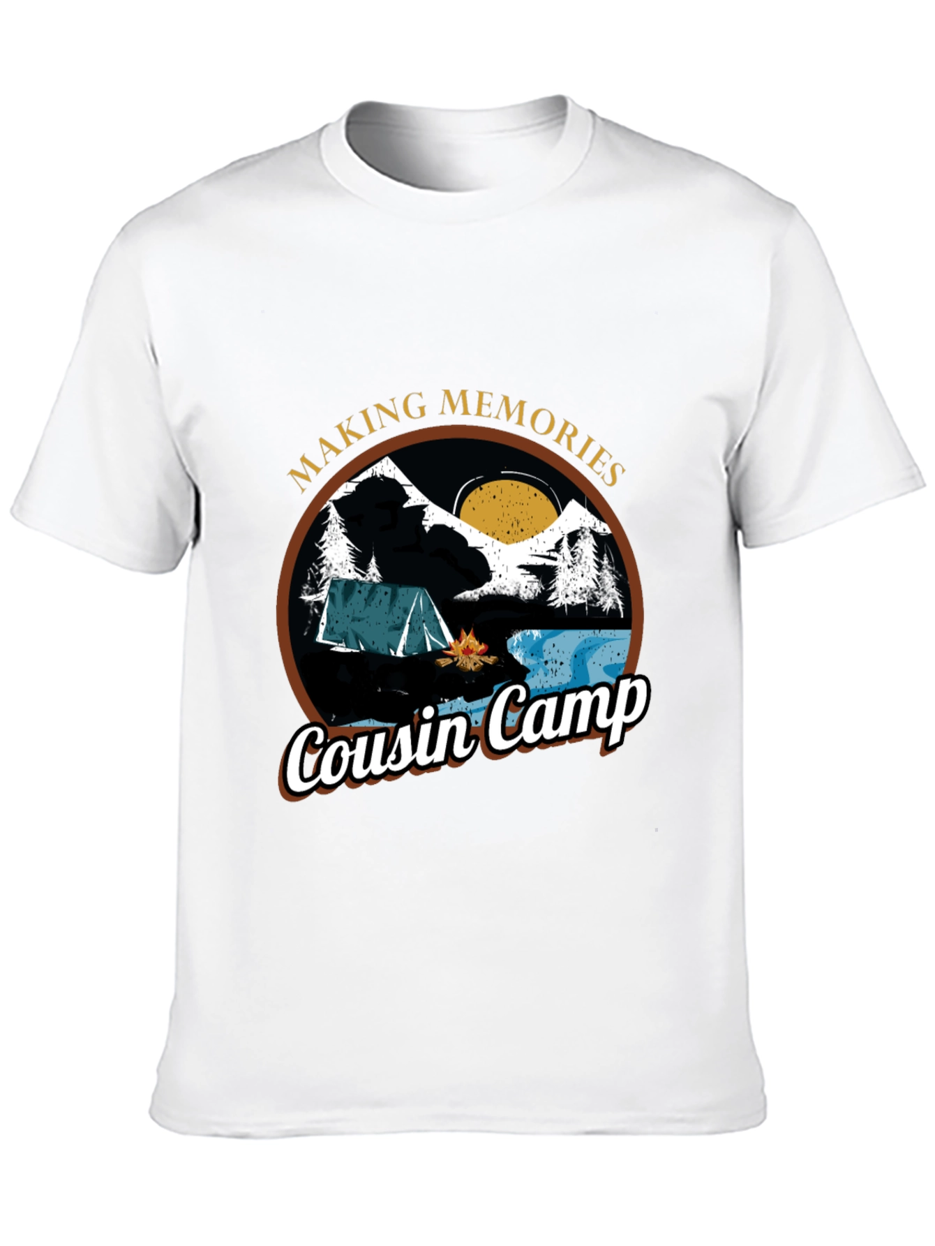 Cousin Camp Memories T-Shirt - Camping Adventure Tee