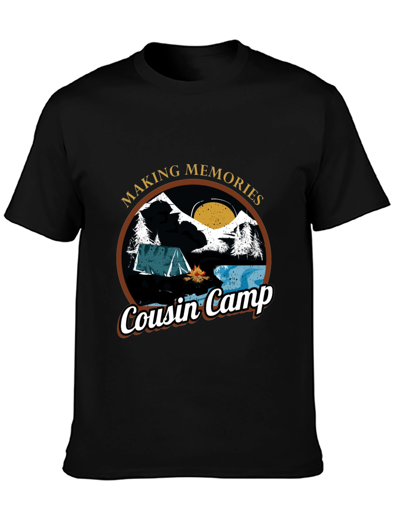 Cousin Camp Memories T-Shirt - Camping Adventure Tee