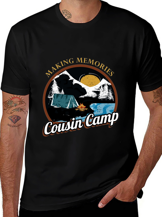 Cousin Camp Memories T-Shirt - Camping Adventure Tee