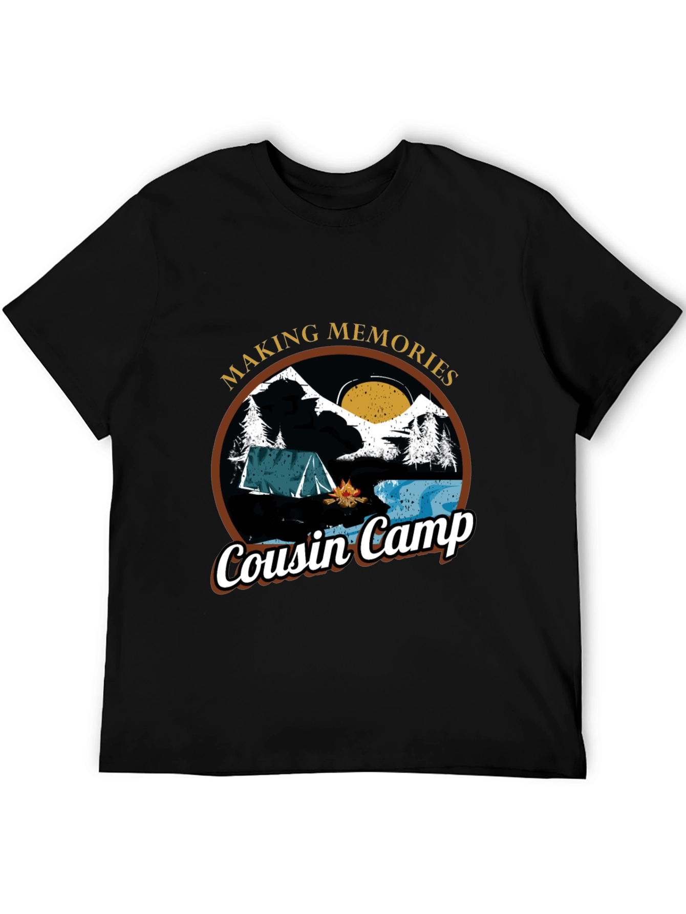 Cousin Camp Memories T-Shirt - Camping Adventure Tee