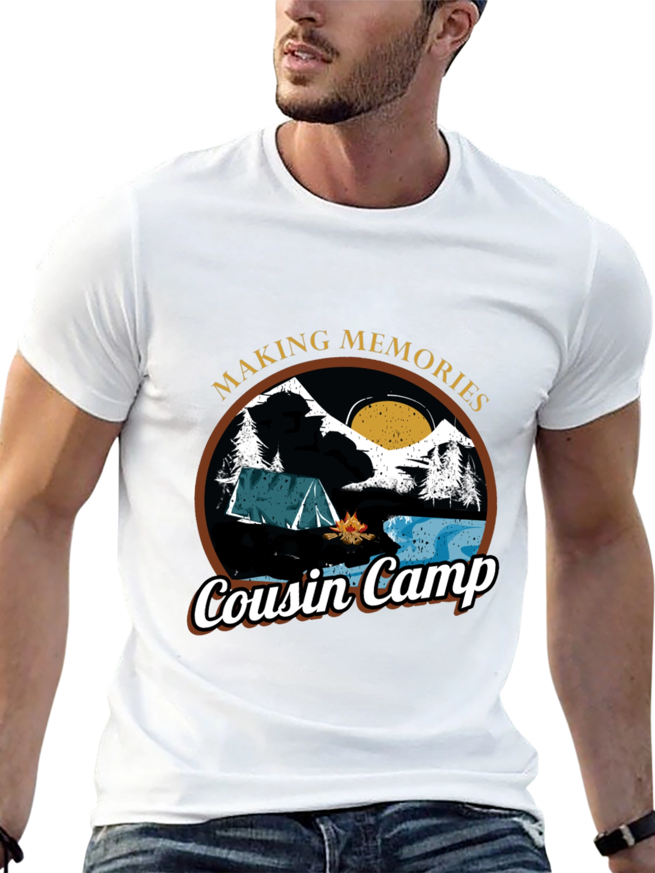 Cousin Camp Memories T-Shirt - Camping Adventure Tee