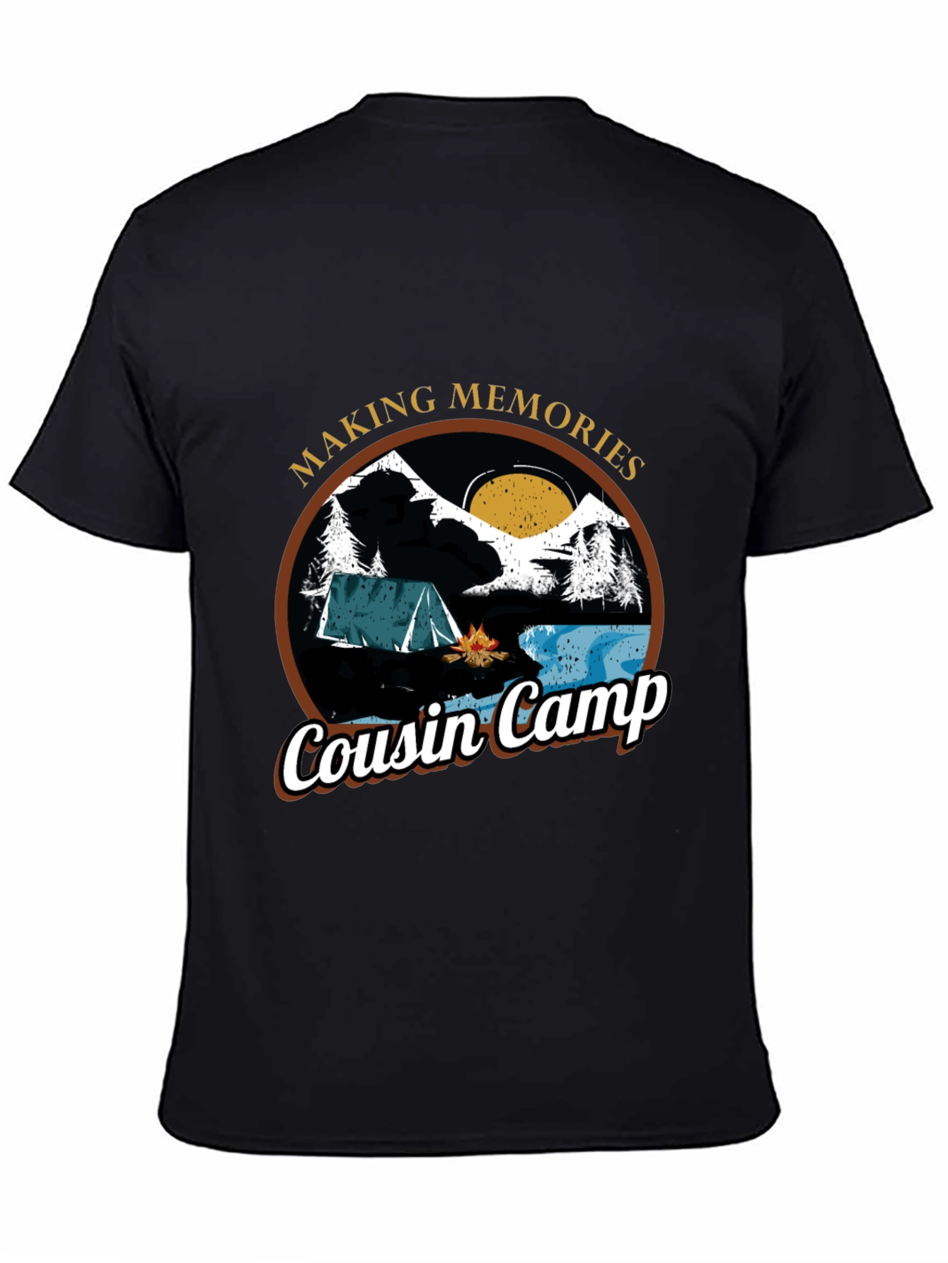 Cousin Camp Memories T-Shirt - Camping Adventure Tee