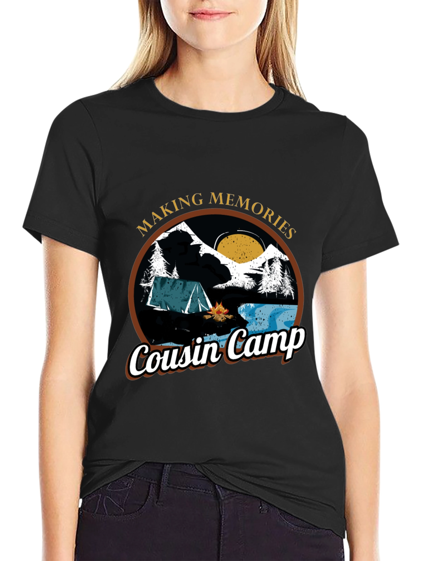 Cousin Camp Memories T-Shirt - Camping Adventure Tee