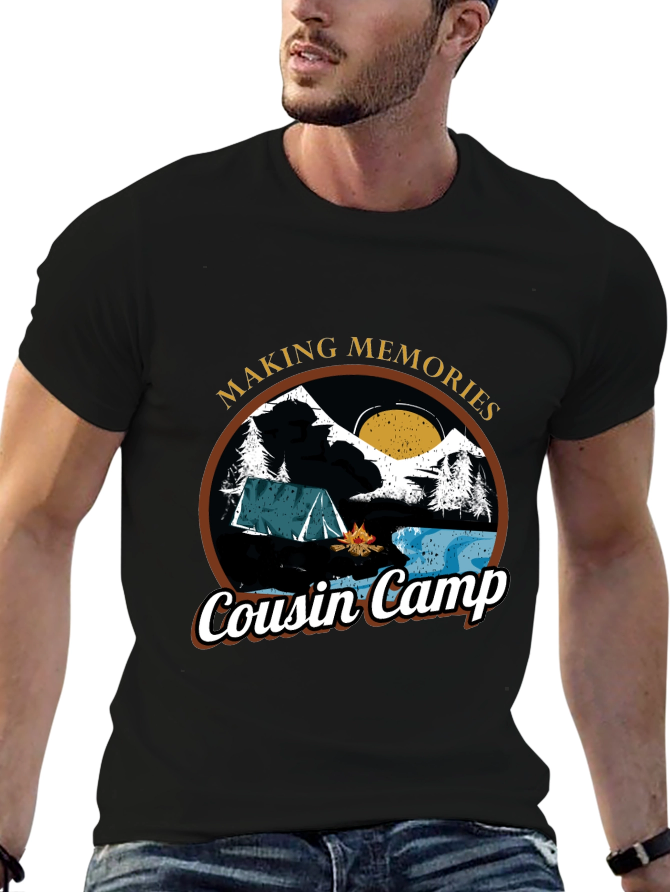 Cousin Camp Memories T-Shirt - Camping Adventure Tee
