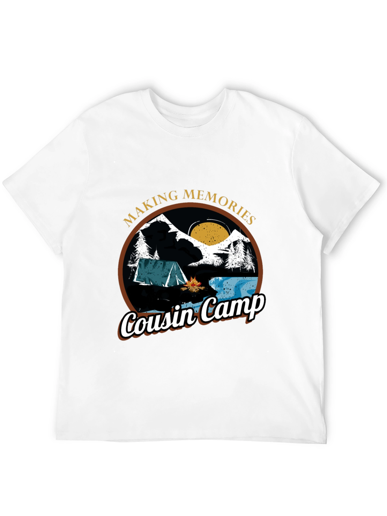 Cousin Camp Memories T-Shirt - Camping Adventure Tee