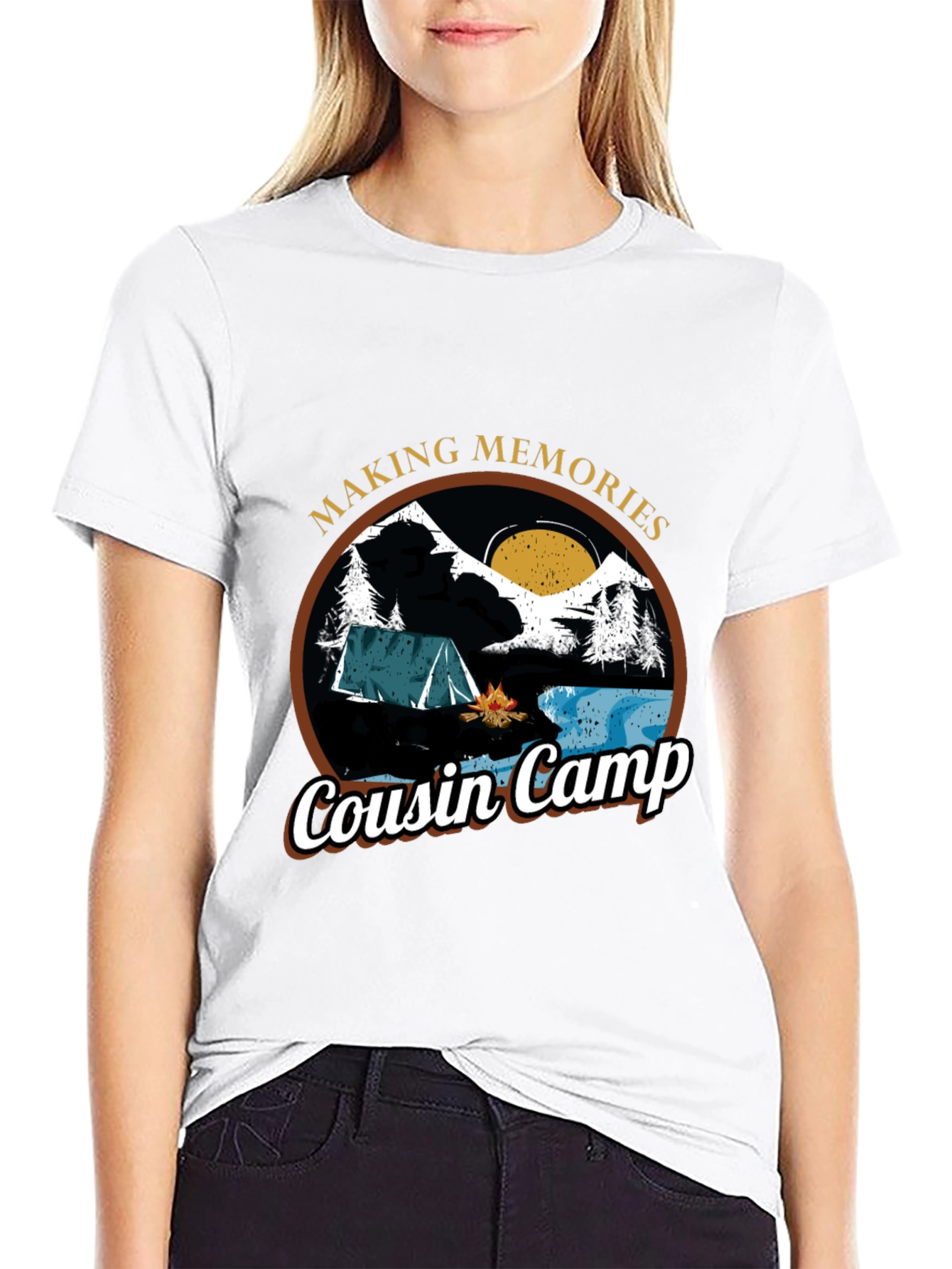 Cousin Camp Memories T-Shirt - Camping Adventure Tee