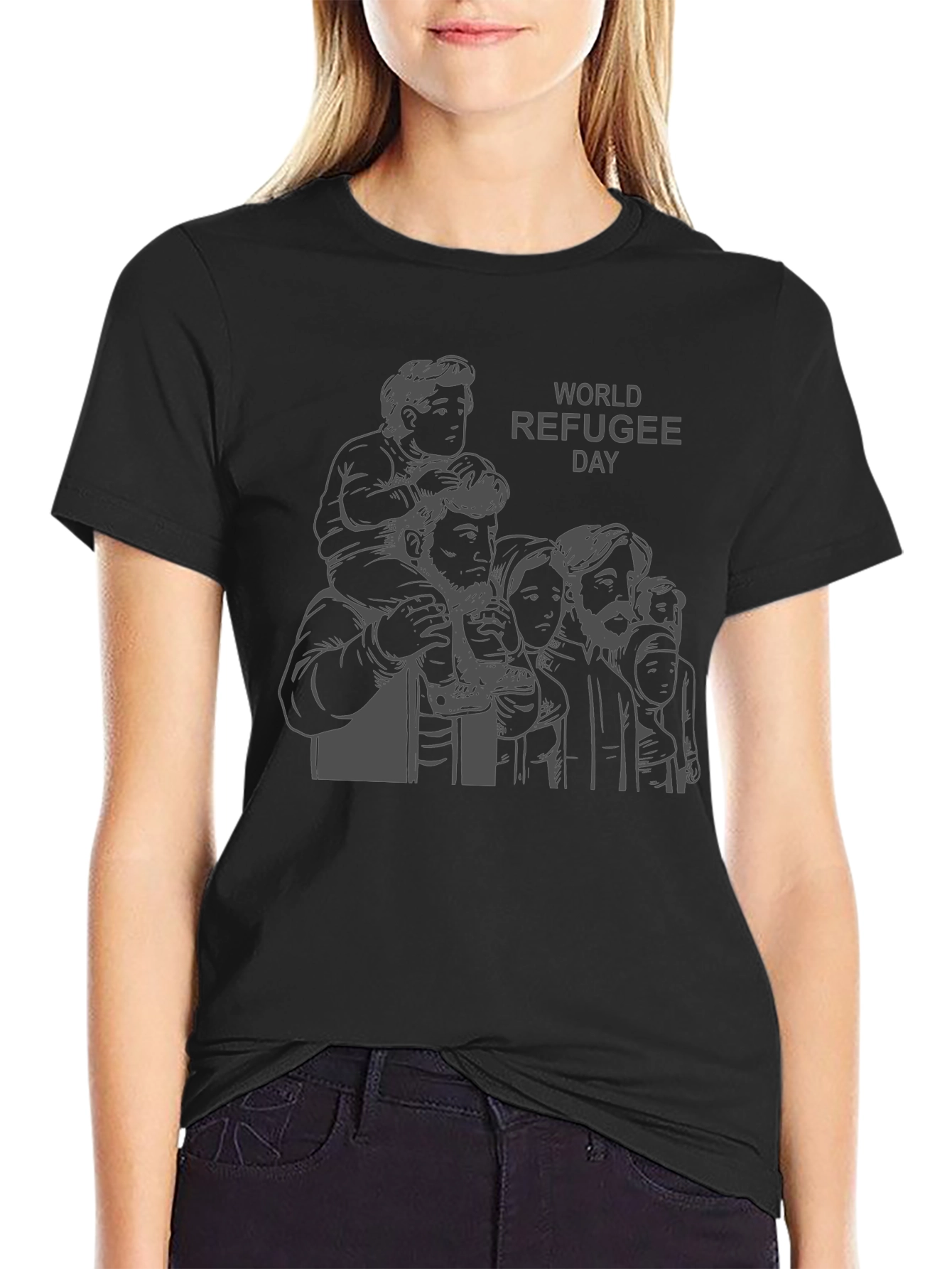 World Refugee Day Graphic T-Shirt
