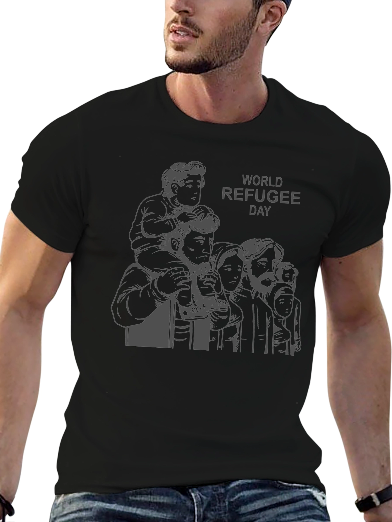 World Refugee Day Graphic T-Shirt