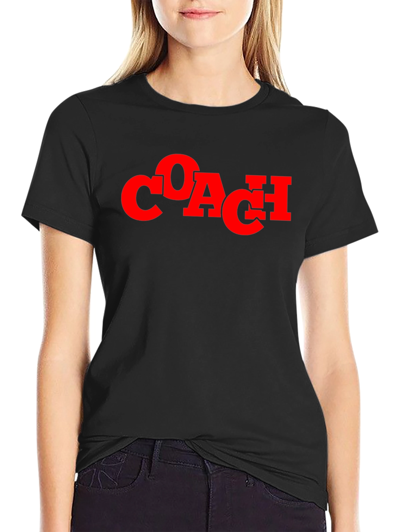 Bold Coach Graphic T-Shirt