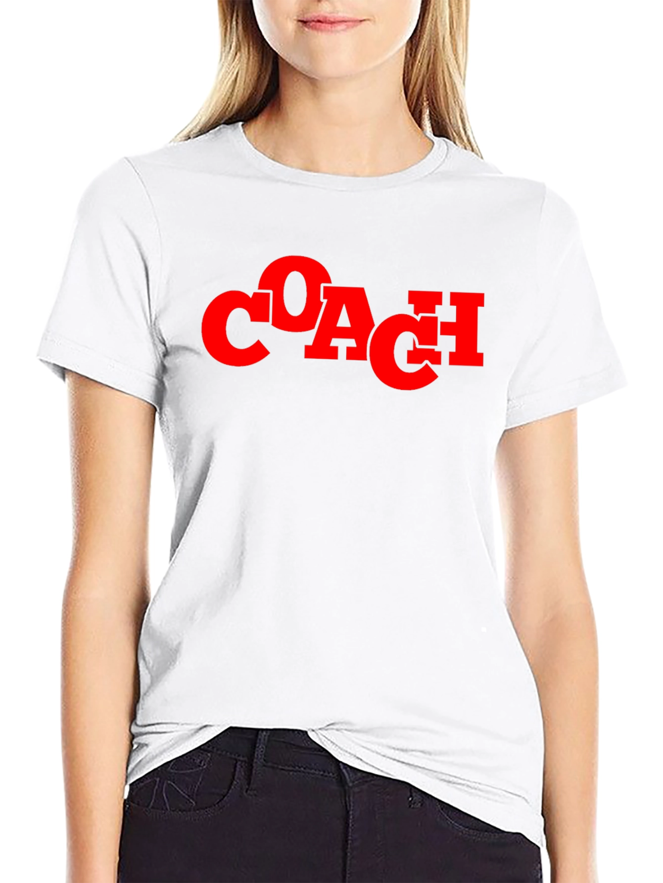 Bold Coach Graphic T-Shirt