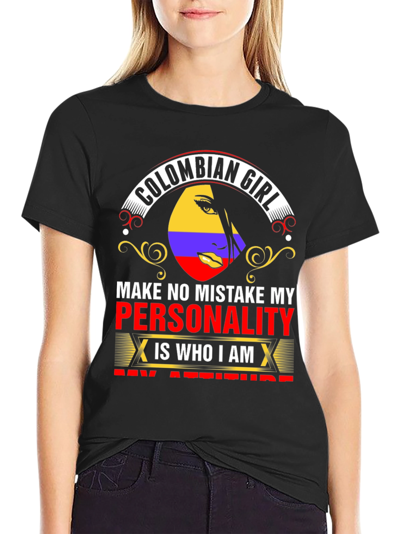 Colombian Girl Personality T-Shirt
