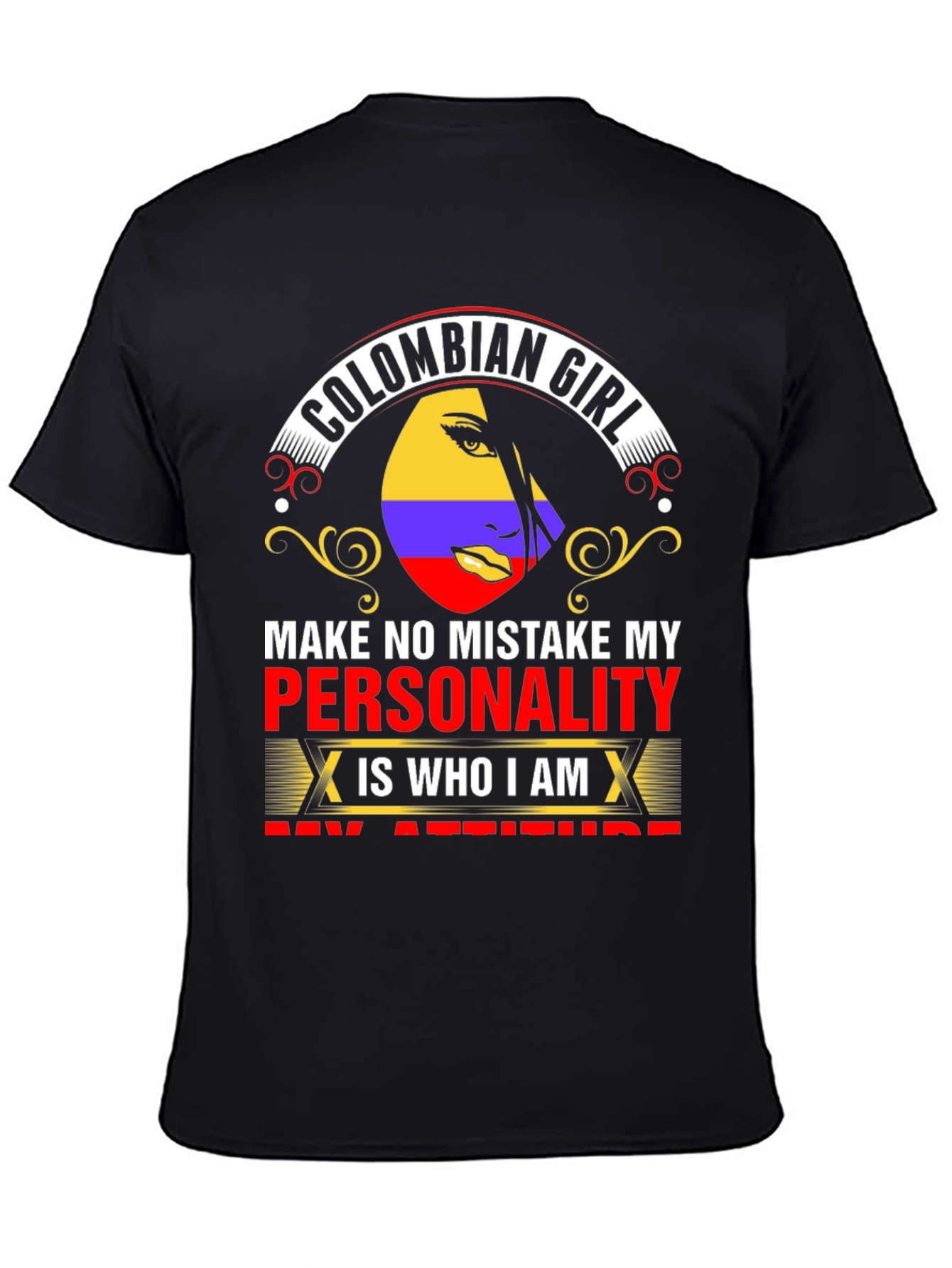 Colombian Girl Personality T-Shirt