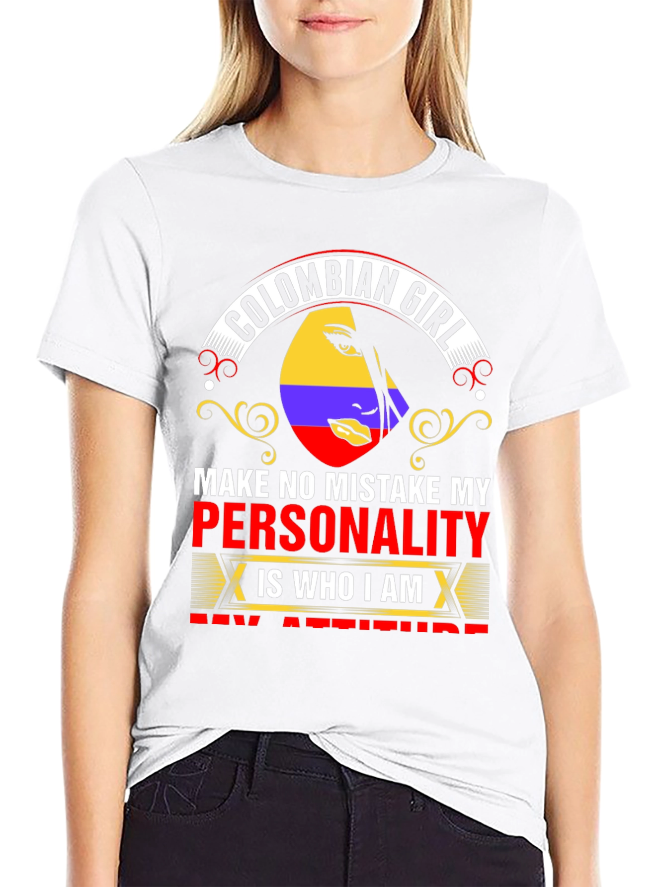 Colombian Girl Personality T-Shirt