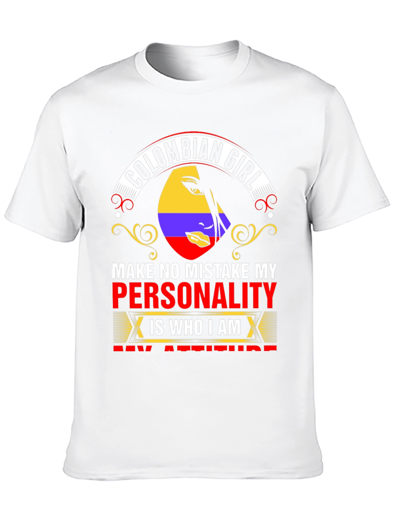 Colombian Girl Personality T-Shirt