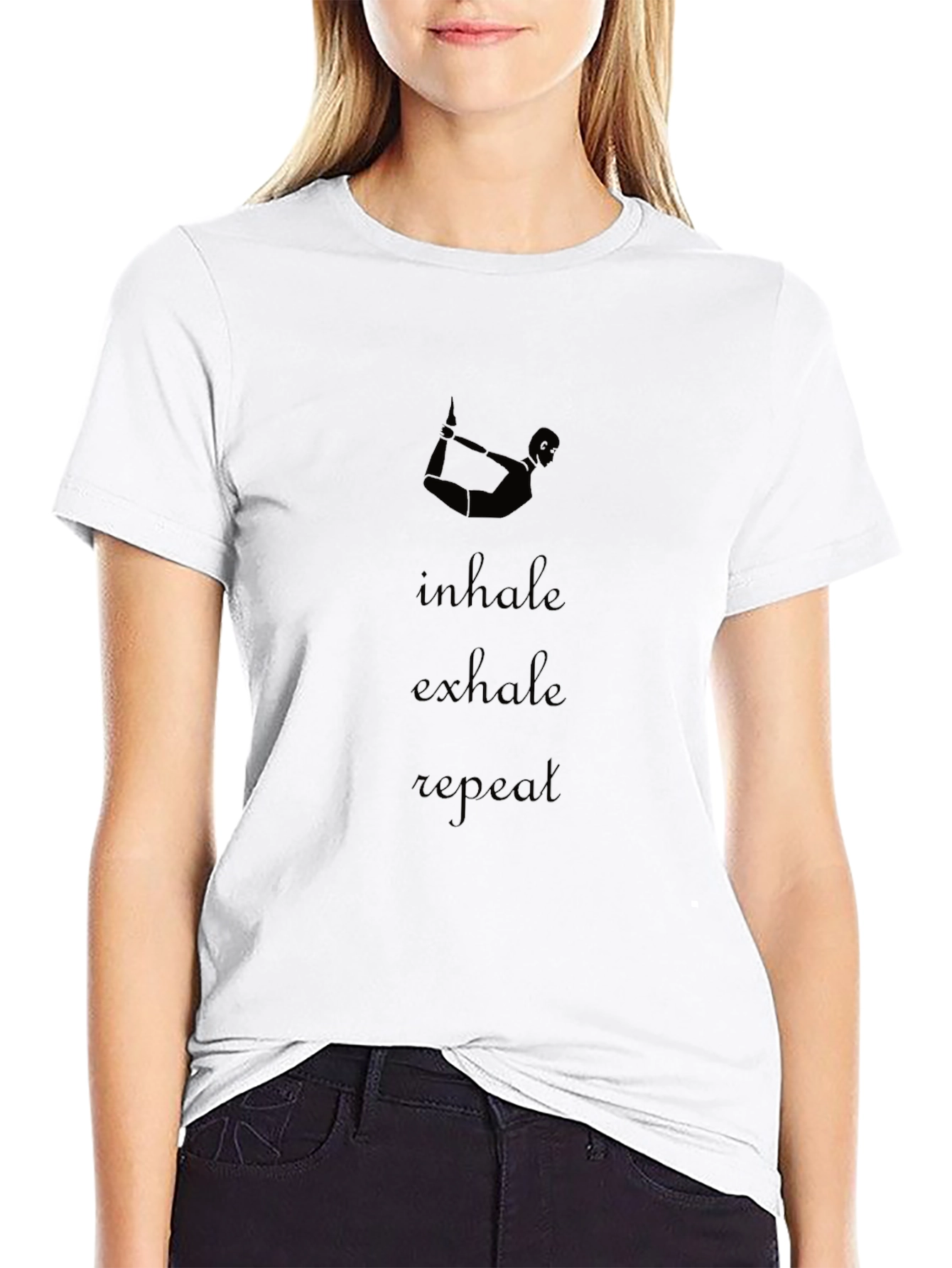 Inhale Exhale Repeat Yoga T-Shirt