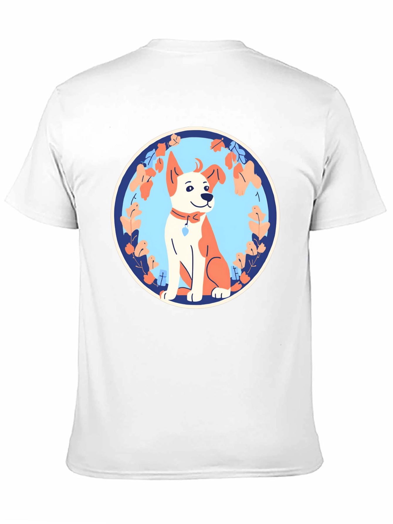 Dog Graphic Tee - Black