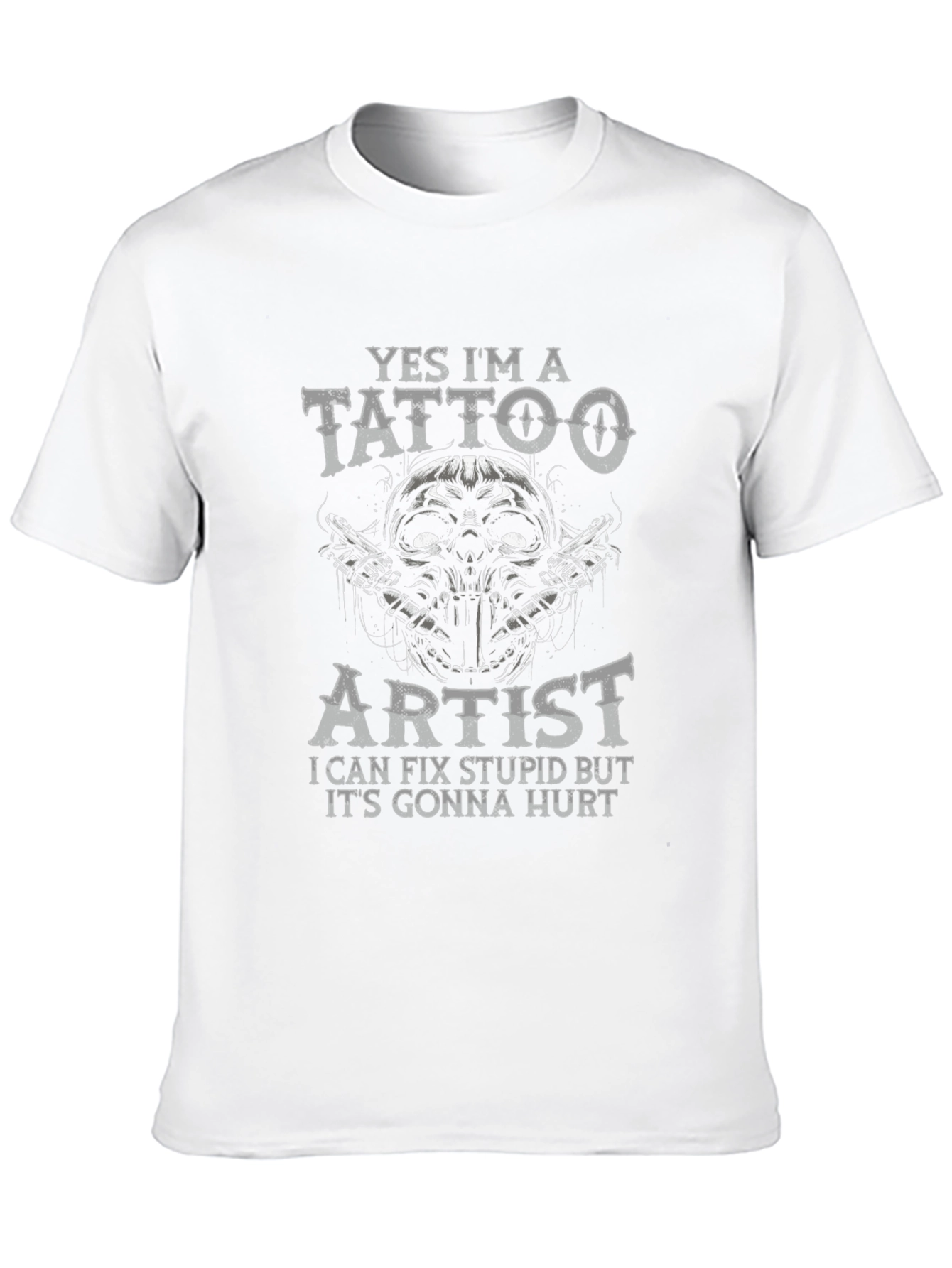 Tattoo Artist Fix Stupid Hurts Graphic Tee