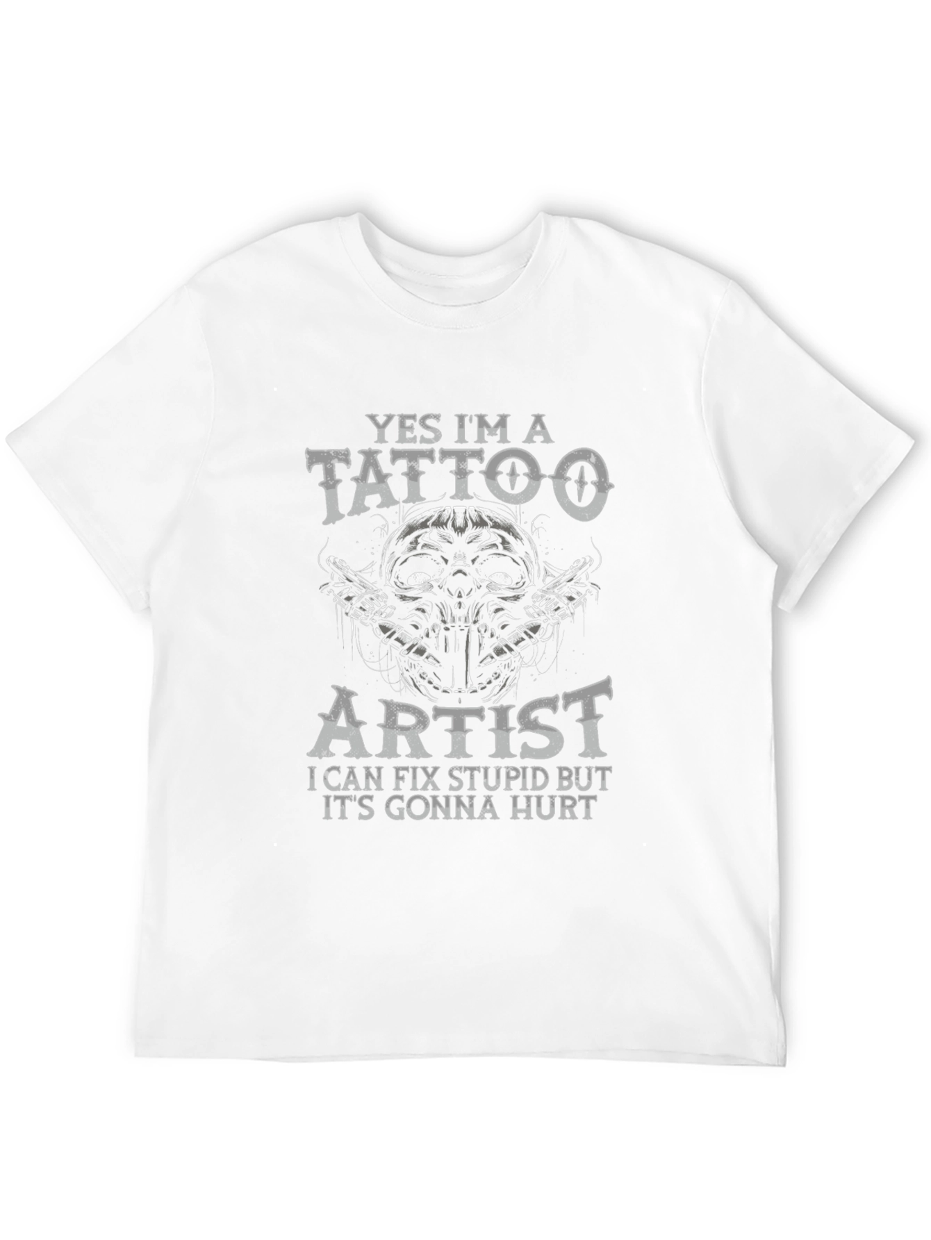 Tattoo Artist Fix Stupid Hurts Graphic Tee