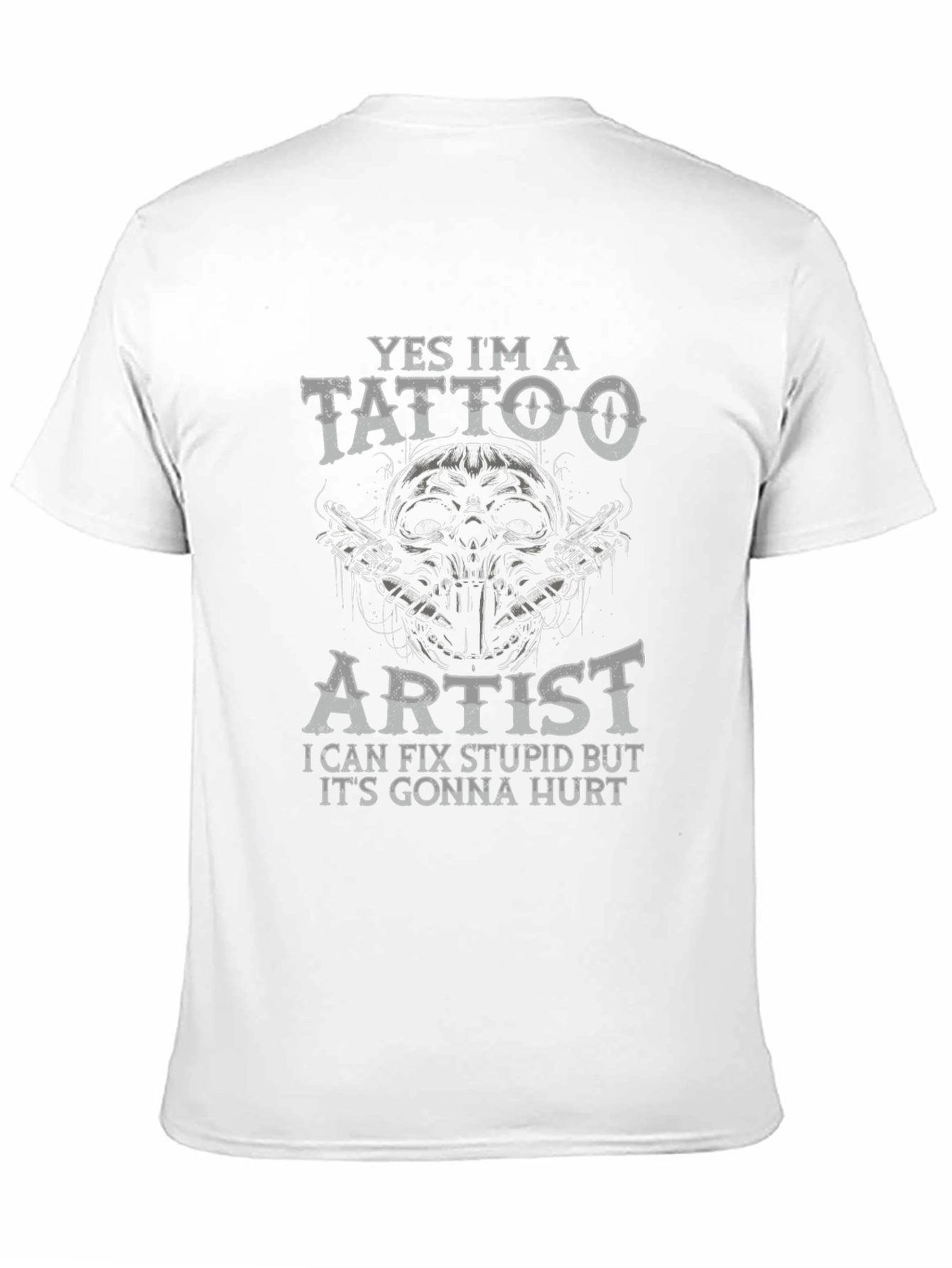 Tattoo Artist Fix Stupid Hurts Graphic Tee