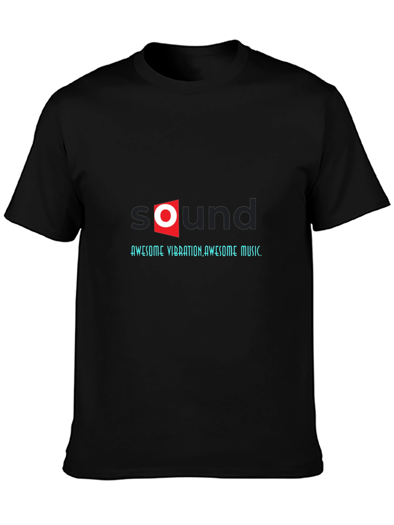 Awesome Vibration Music Graphic T-Shirt