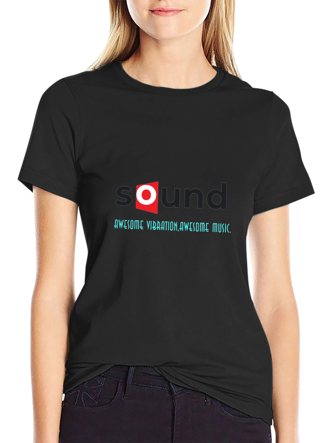 Awesome Vibration Music Graphic T-Shirt