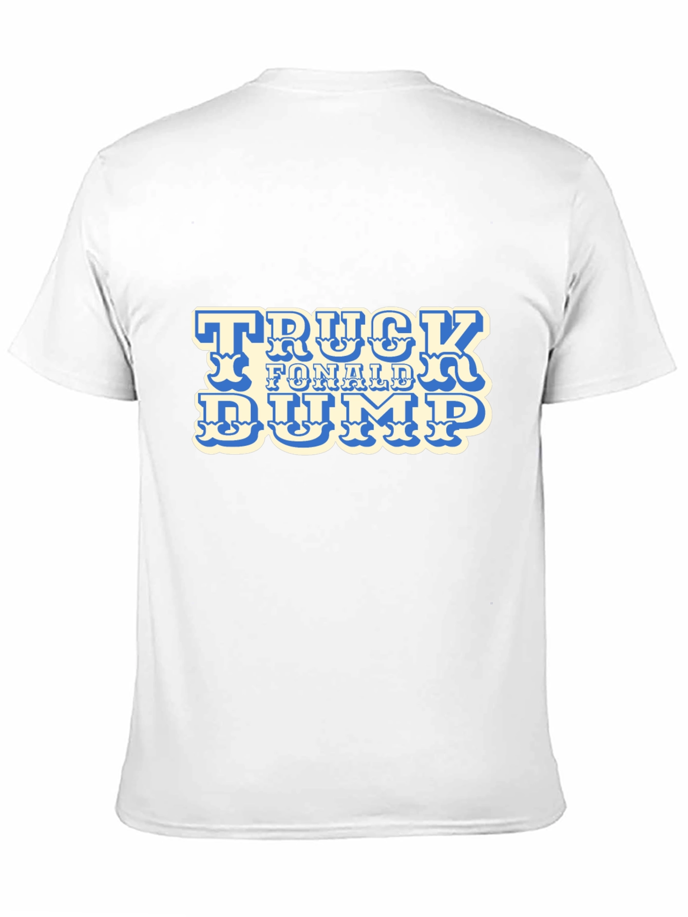 Truck F Donald Dump Black Graphic Tee