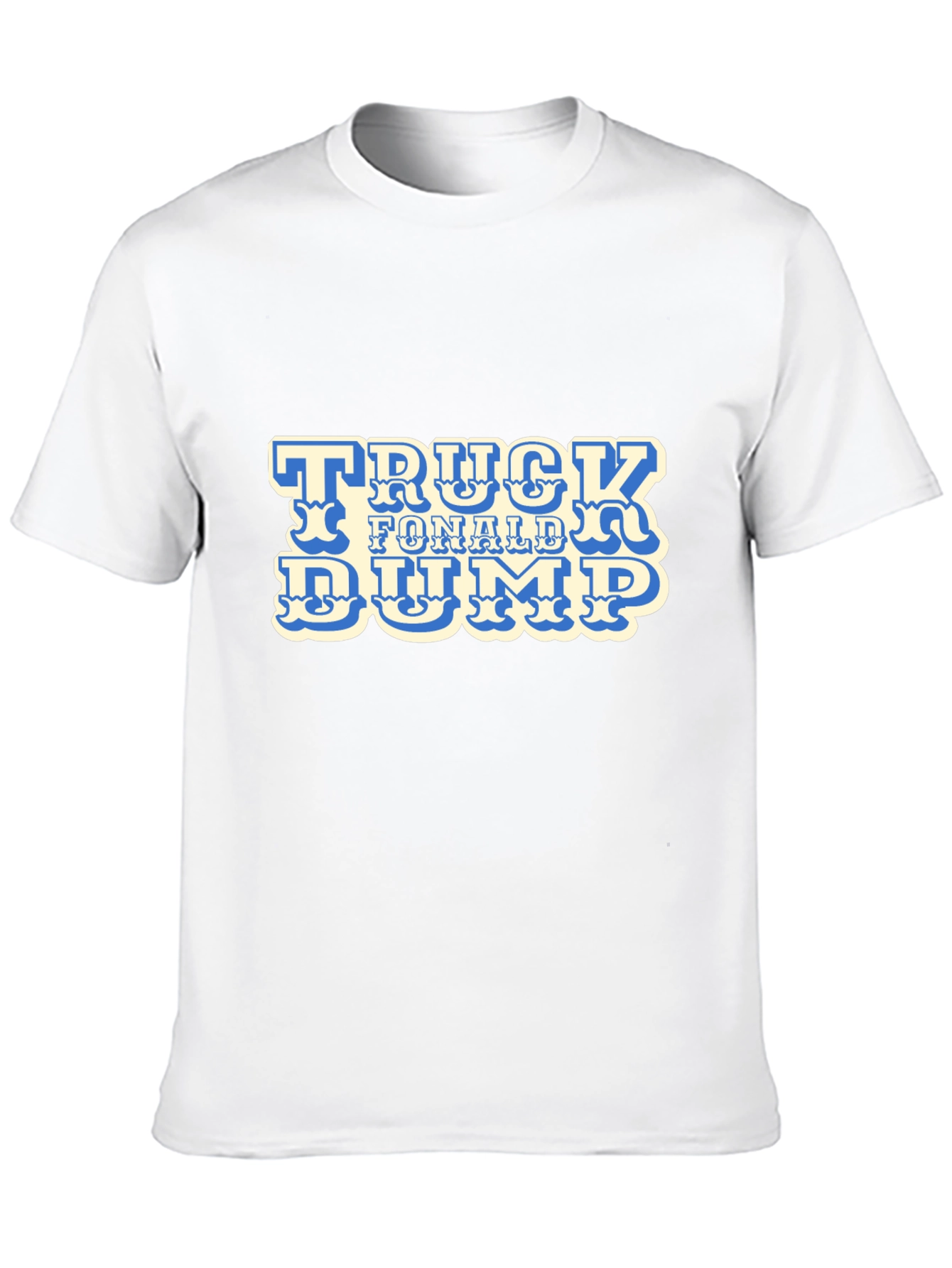 Truck F Donald Dump Black Graphic Tee