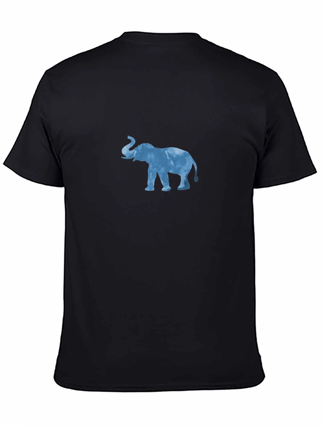 Elephant Graphic Black T-Shirt