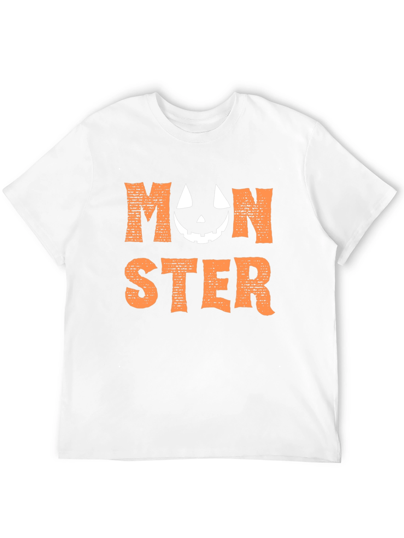 Monster Pumpkin Face Halloween T-Shirt
