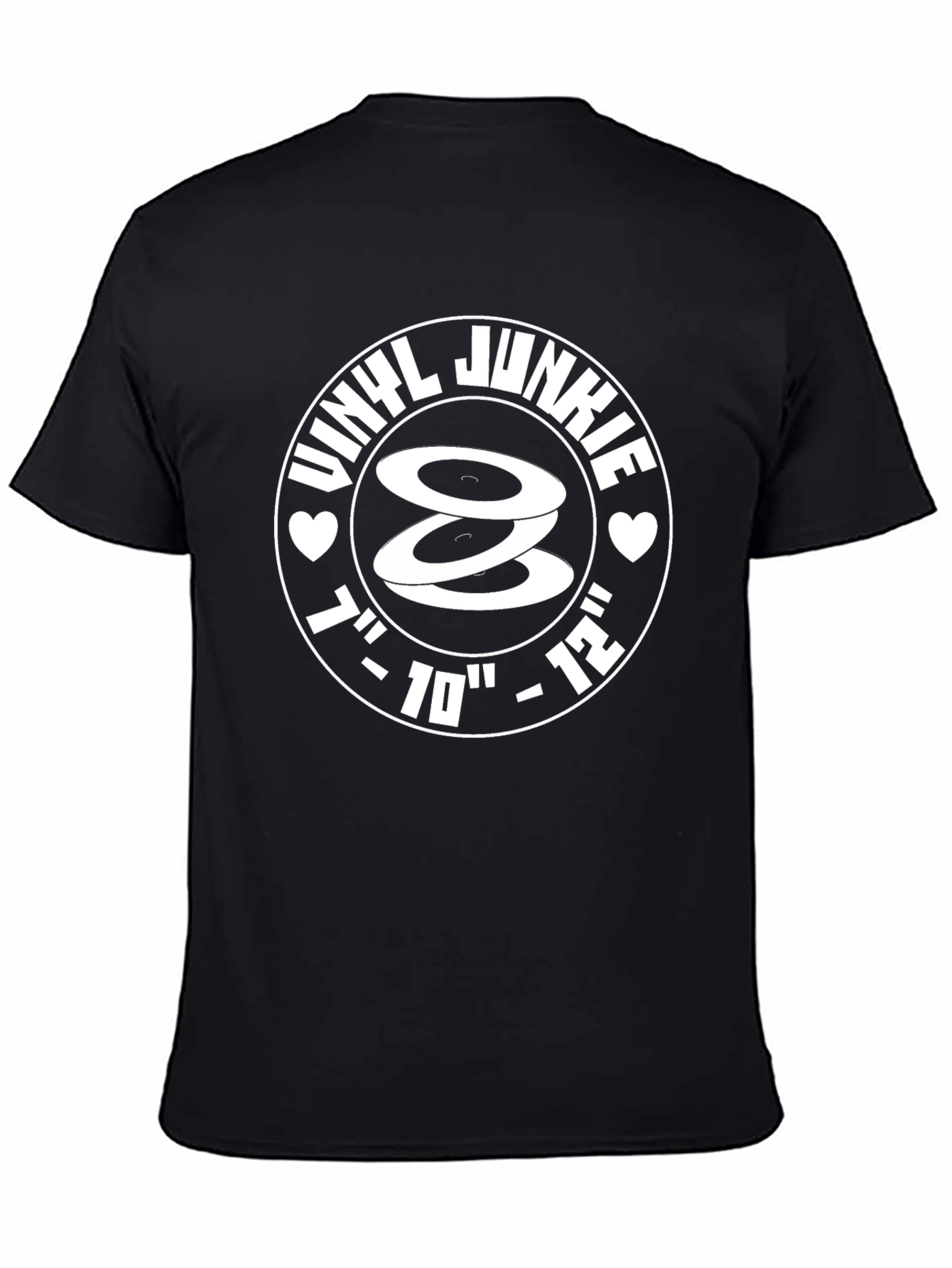 Vinyl Junkie T-Shirt: Music Lovers Tee