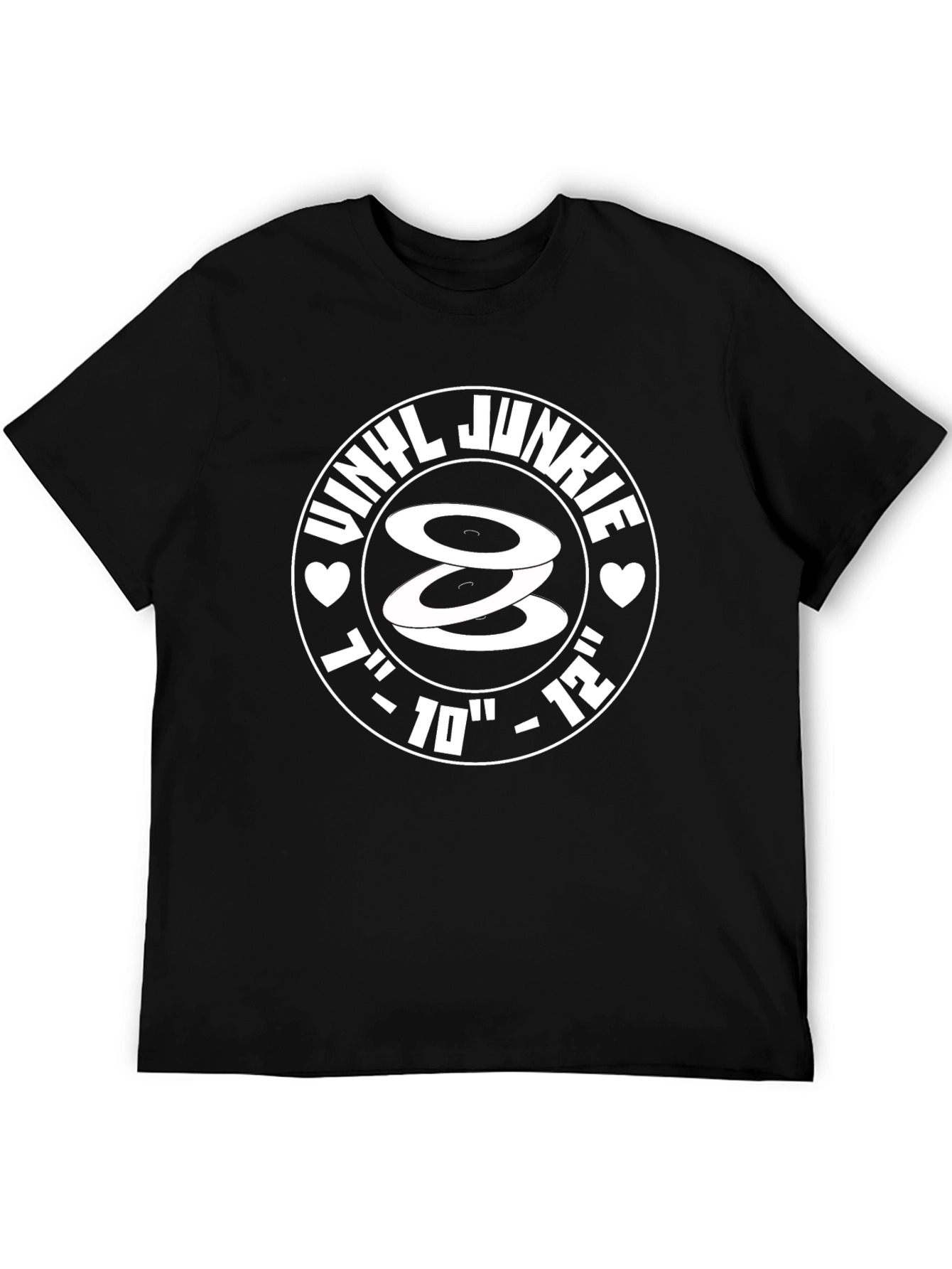 Vinyl Junkie T-Shirt: Music Lovers Tee