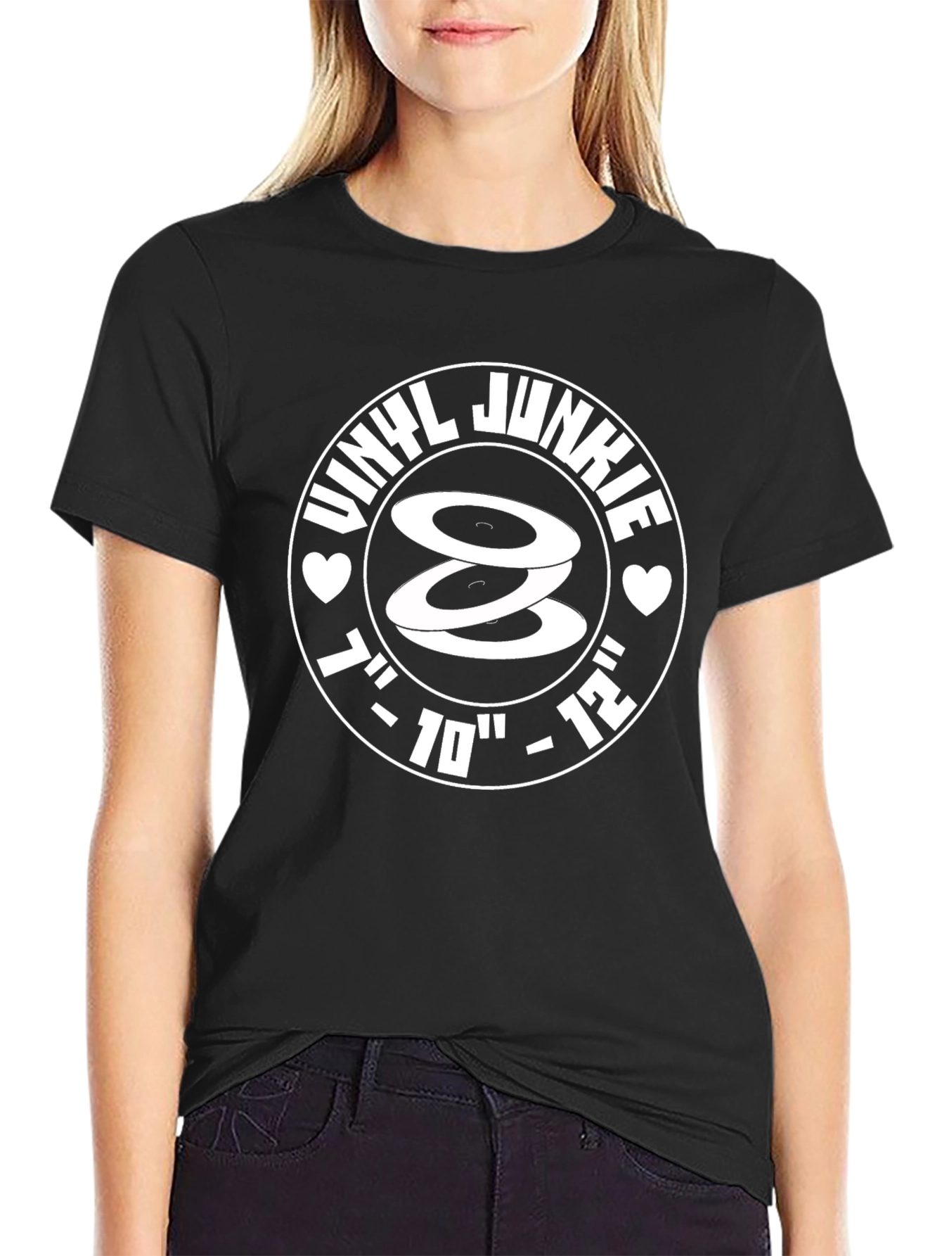 Vinyl Junkie T-Shirt: Music Lovers Tee