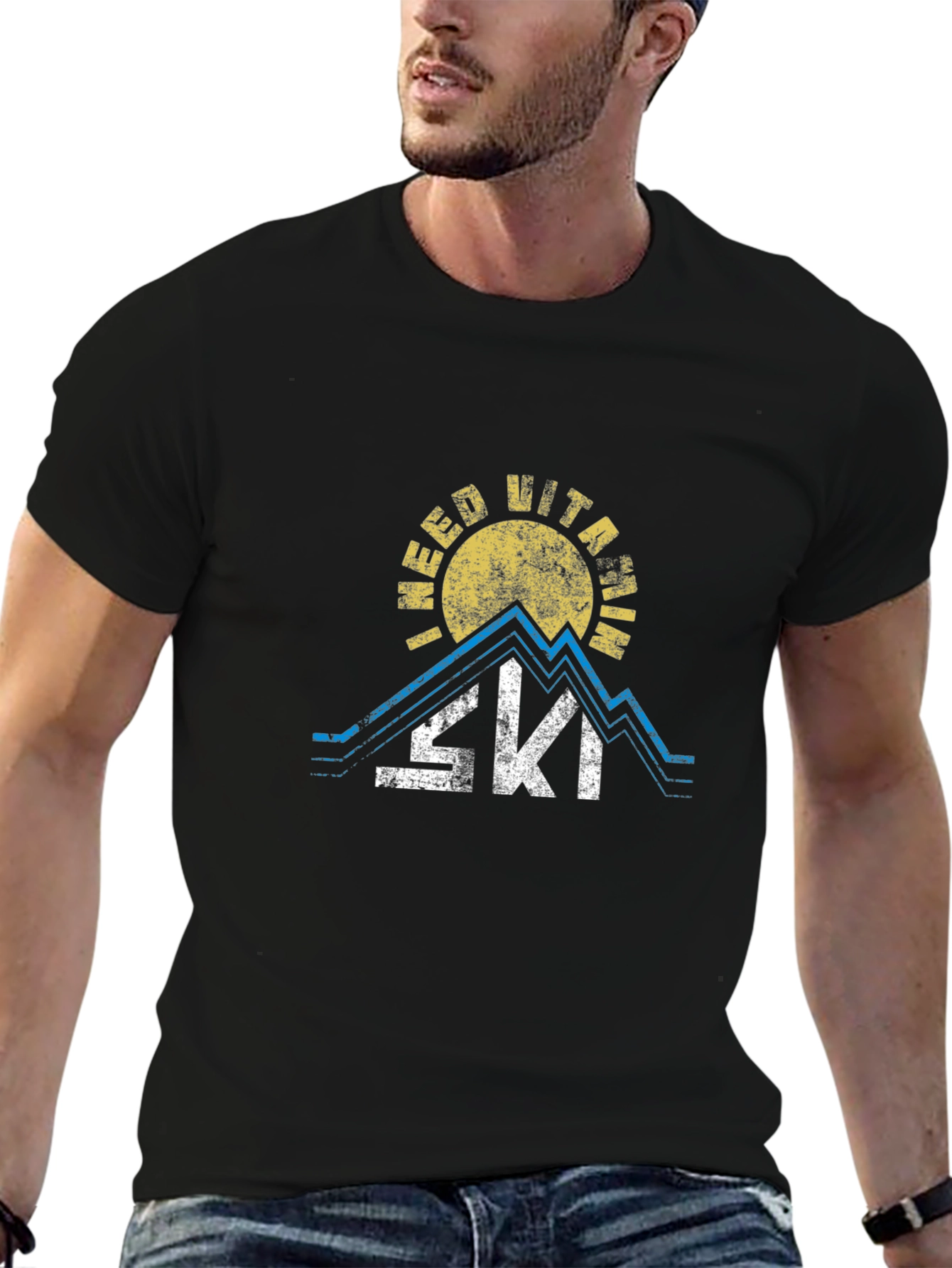 Vitamin Ski T-Shirt - Skiing Apparel