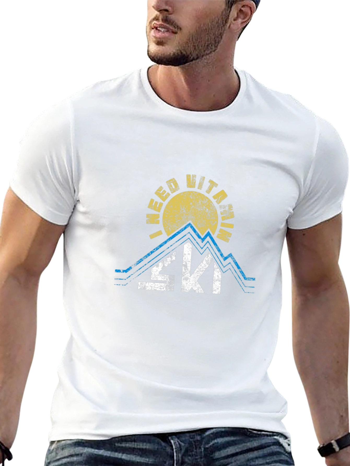 Vitamin Ski T-Shirt - Skiing Apparel