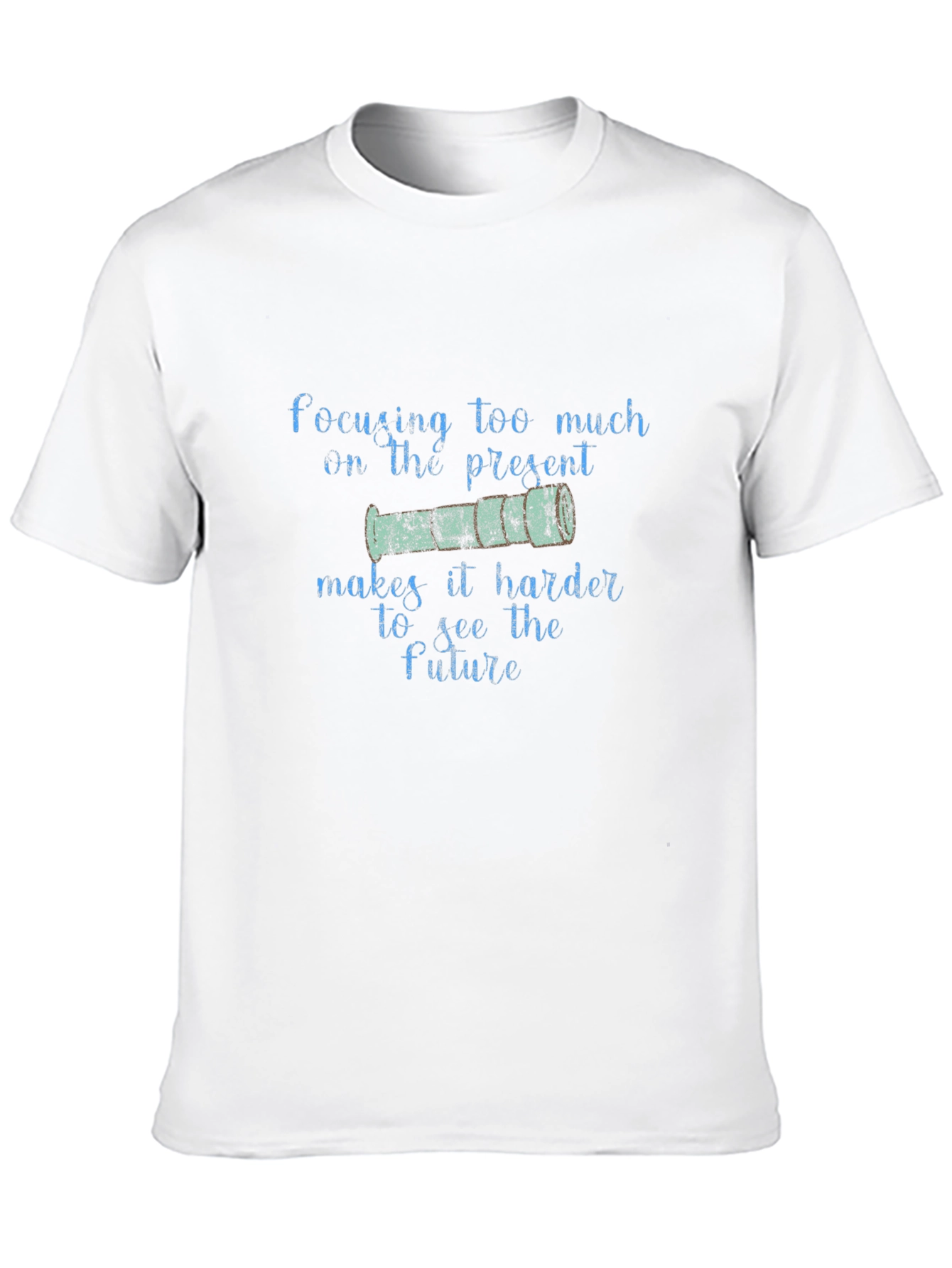 Telescope Focus T-Shirt: Present vs Future
