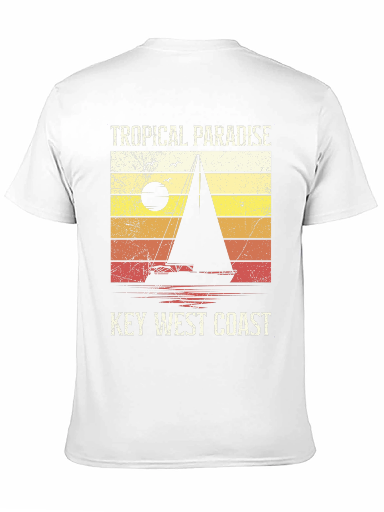 Tropical Paradise Key West Coast T-Shirt