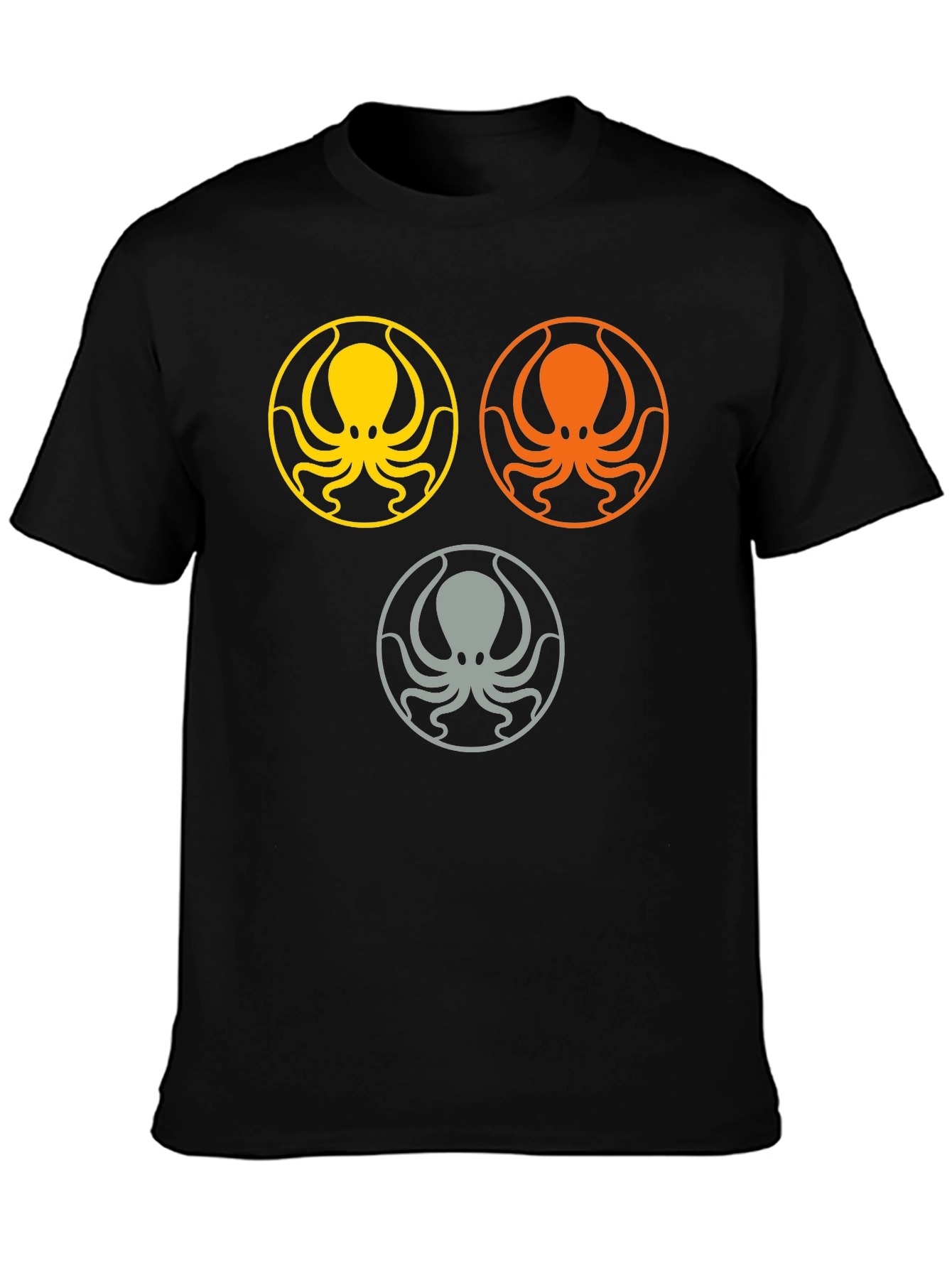 Octopus Graphic Tee - Stylish Sea Life Design