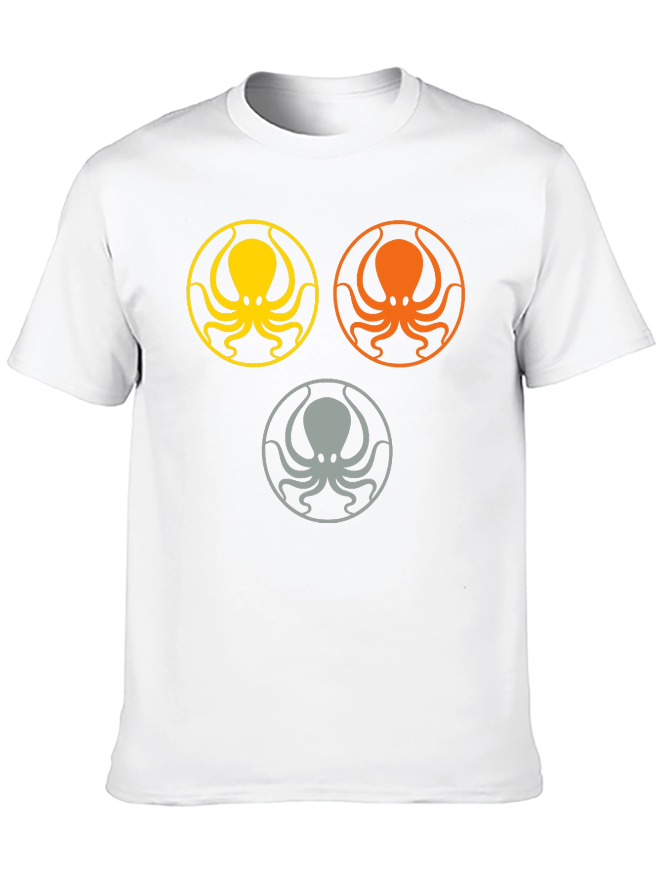 Octopus Graphic Tee - Stylish Sea Life Design