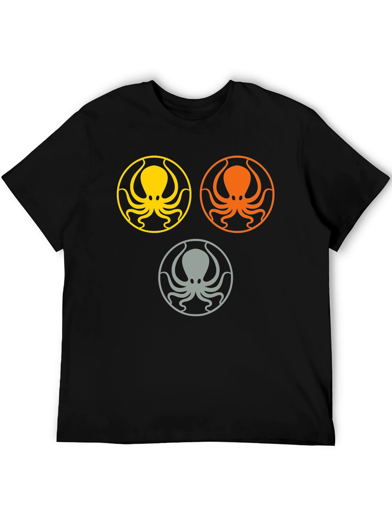 Octopus Graphic Tee - Stylish Sea Life Design