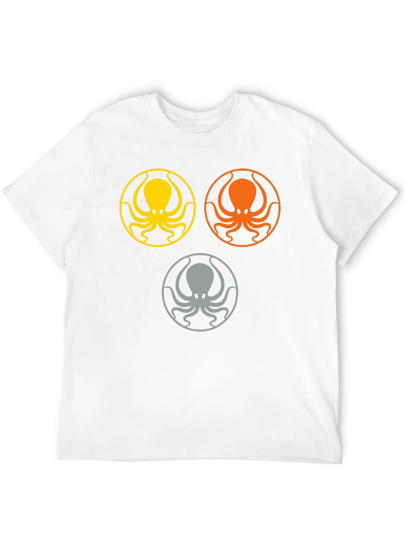 Octopus Graphic Tee - Stylish Sea Life Design