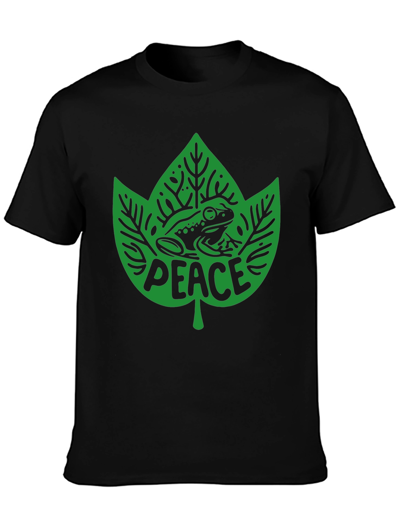 Peace Frog Graphic Tee - Eco-Friendly T-Shirt