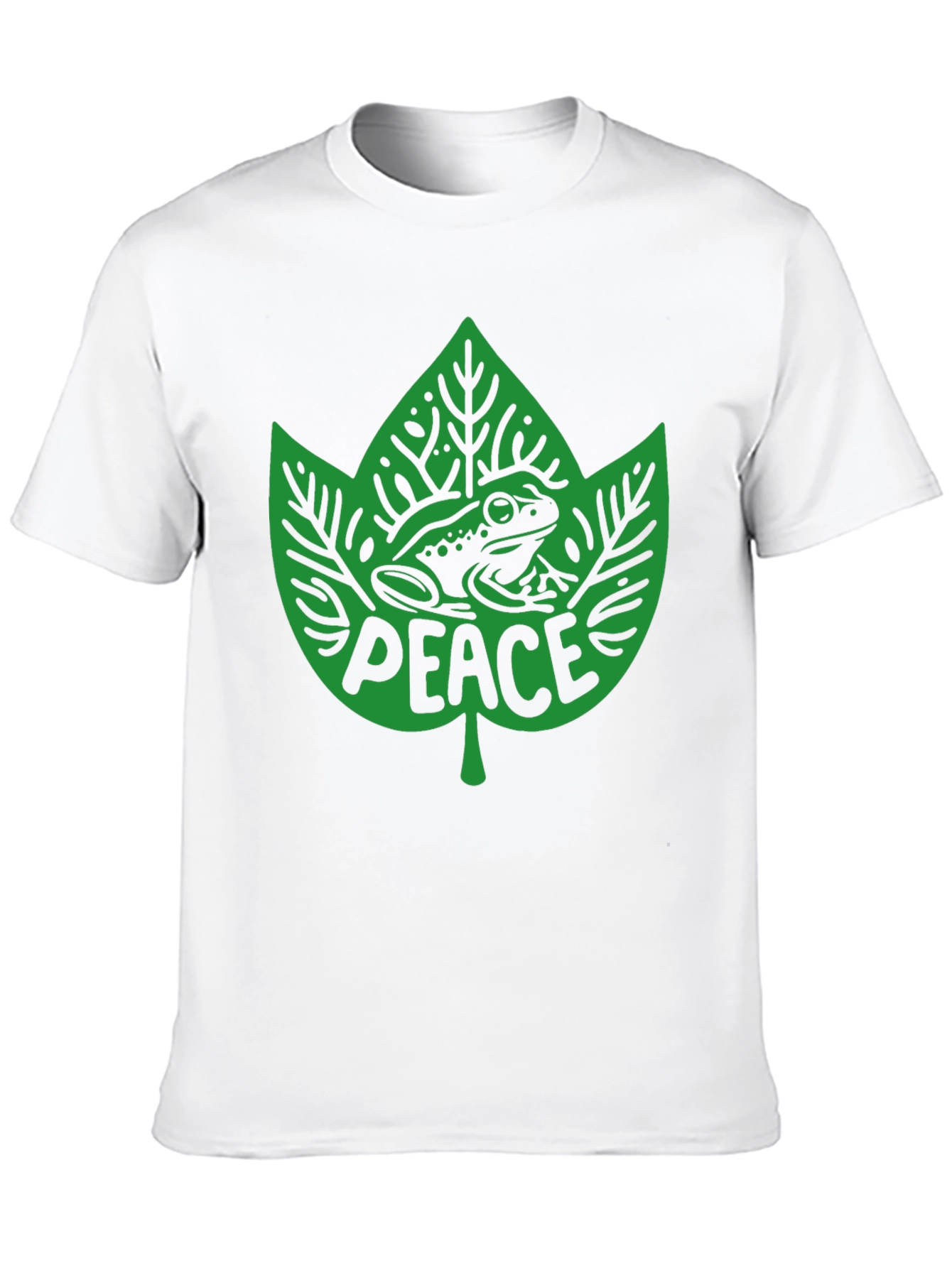 Peace Frog Graphic Tee - Eco-Friendly T-Shirt