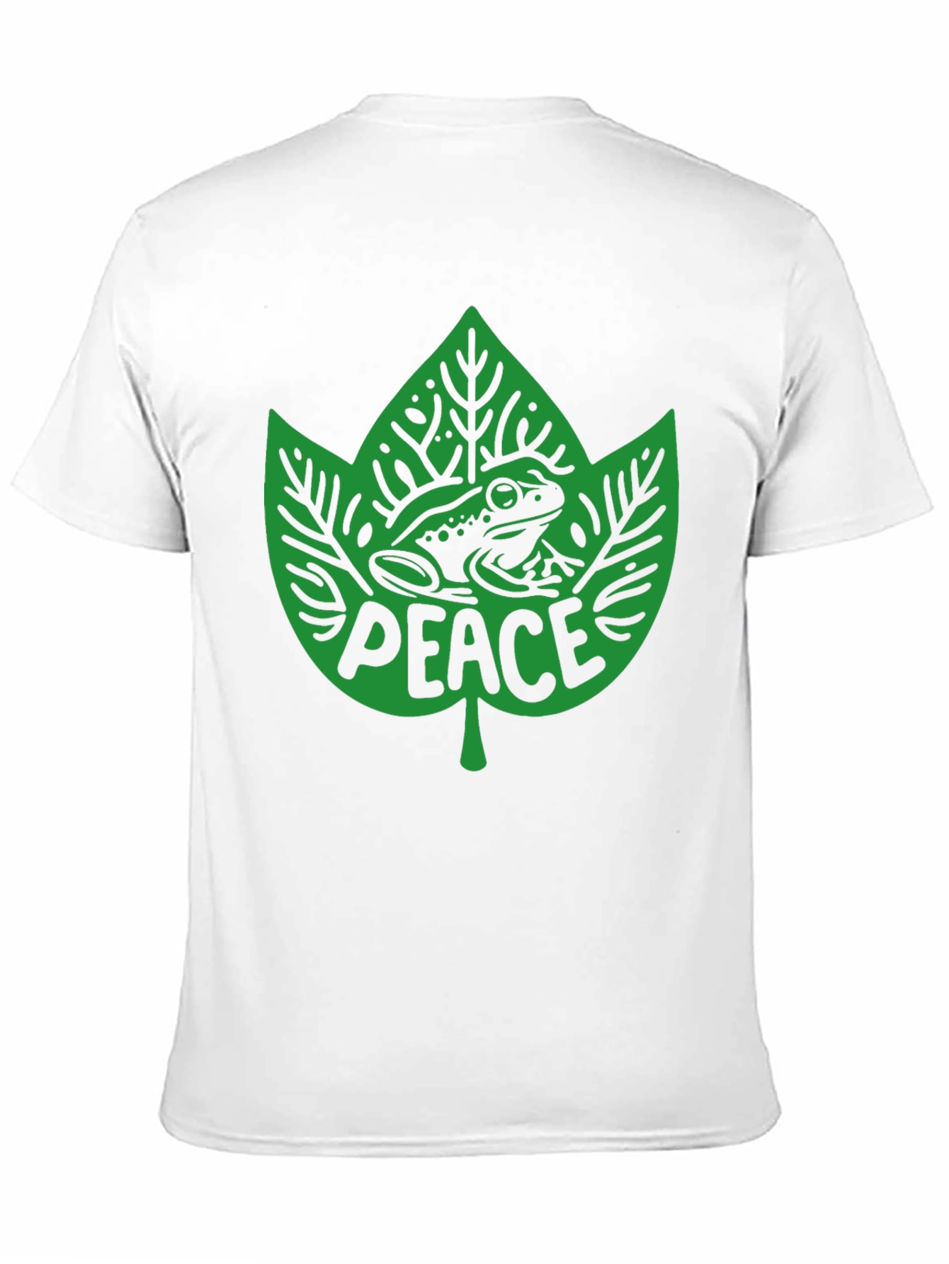Peace Frog Graphic Tee - Eco-Friendly T-Shirt