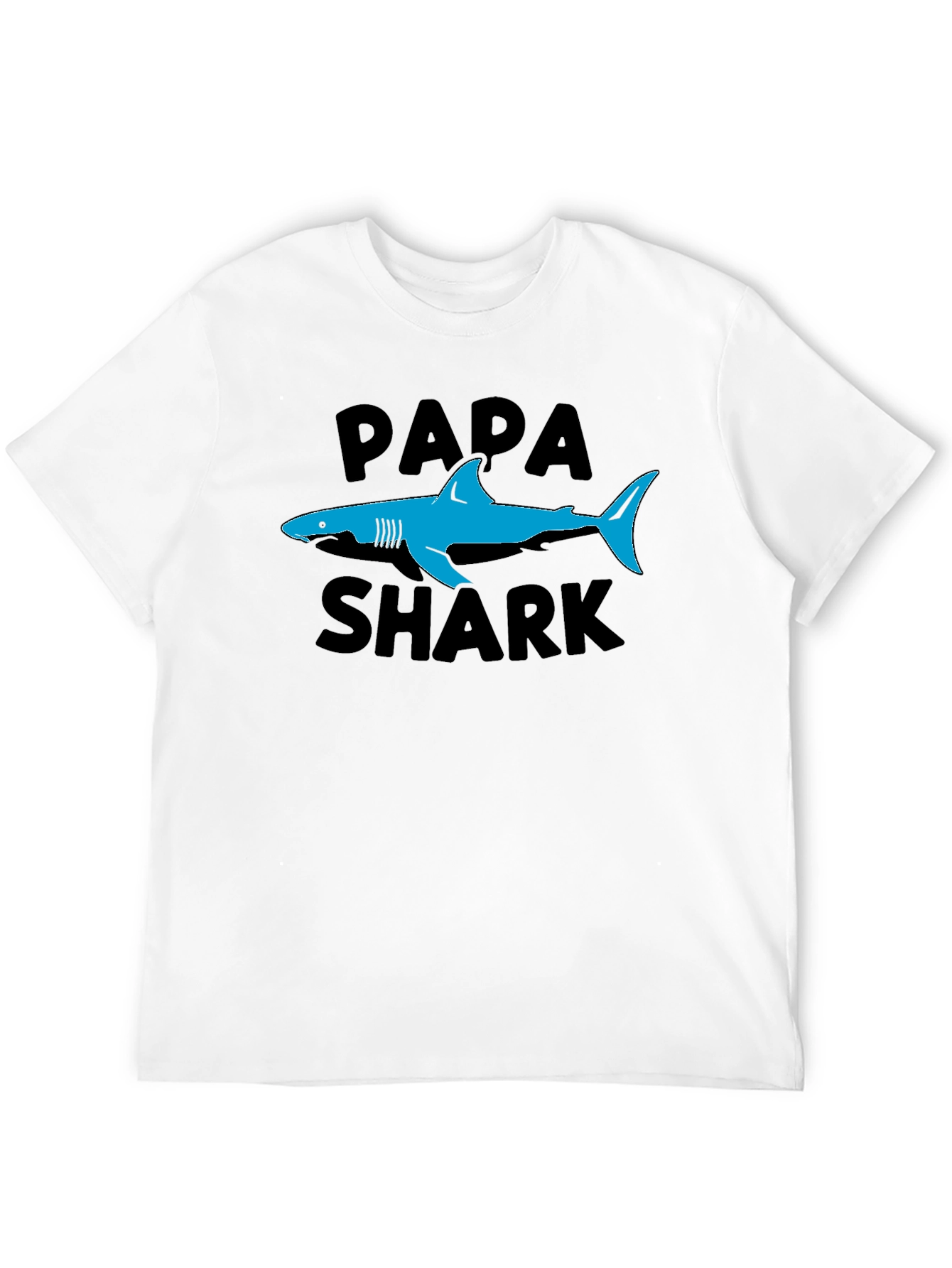 Papa Shark T-Shirt - Family Fun Graphic Tee